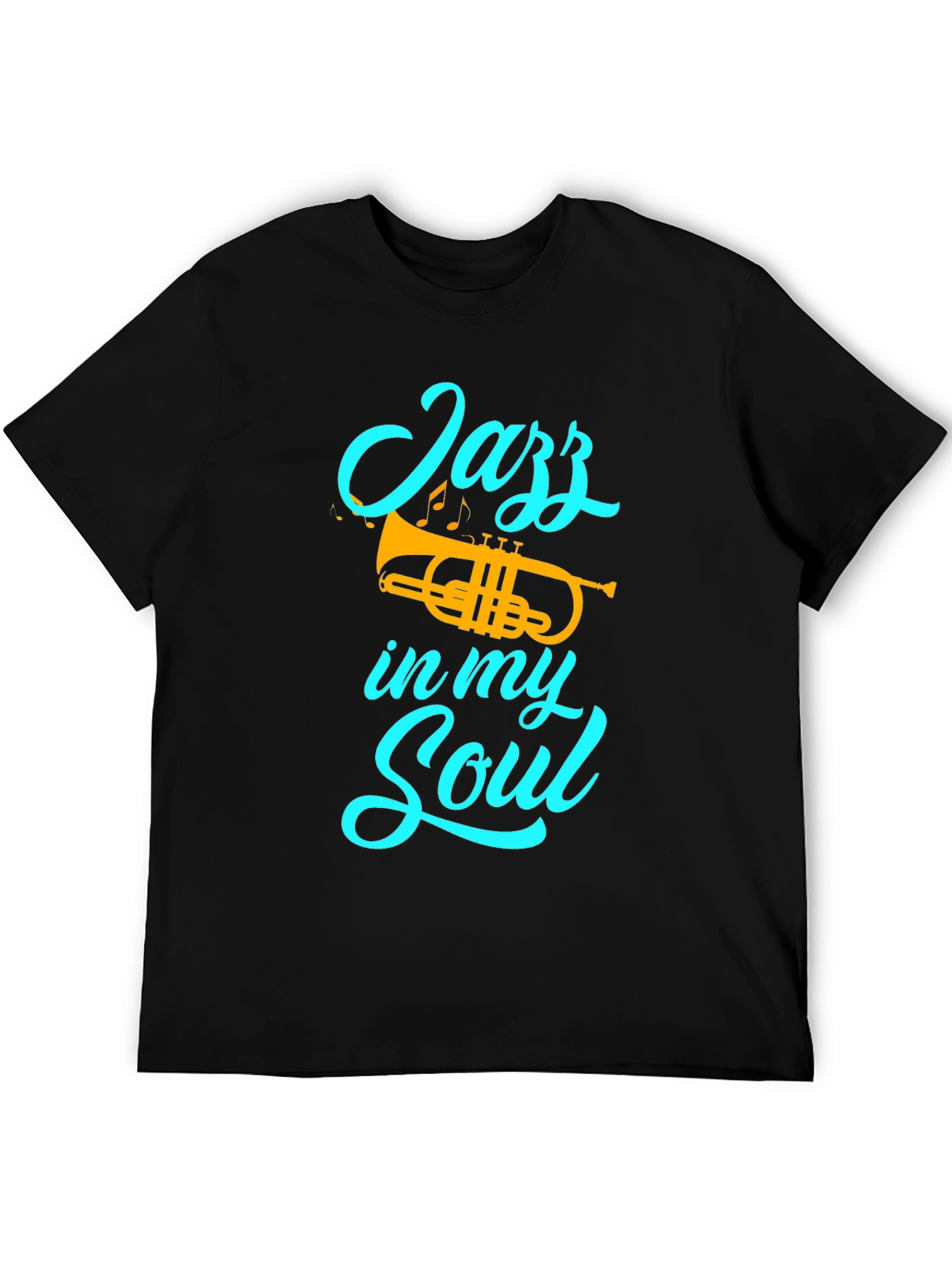 Jazz in my Soul T-Shirt - Trumpet Graphic Tee