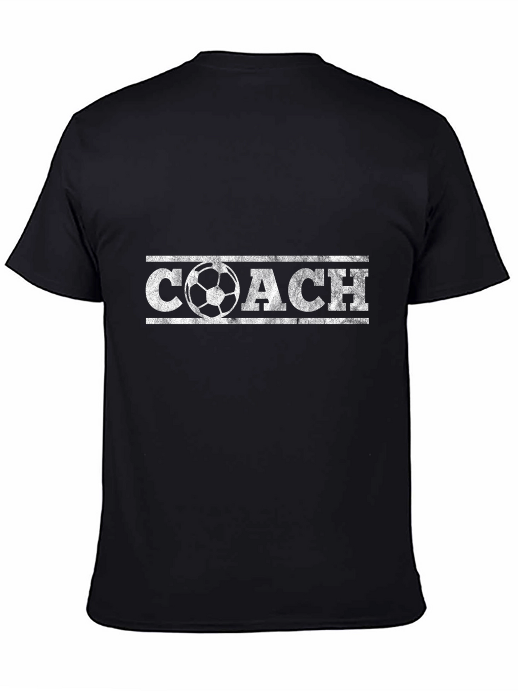 Soccer Coach Graphic Tee - Black T-Shirt