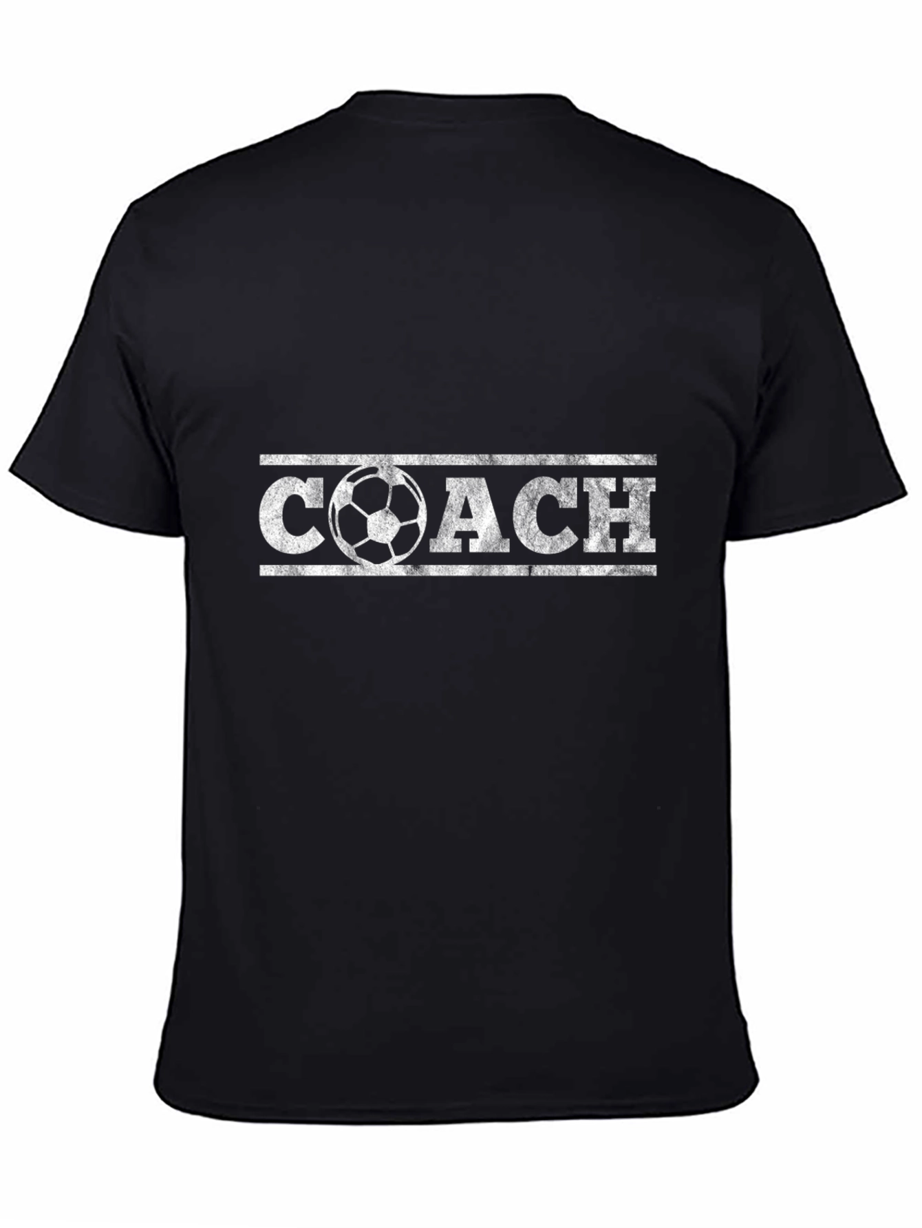 Soccer Coach Graphic Tee - Black T-Shirt