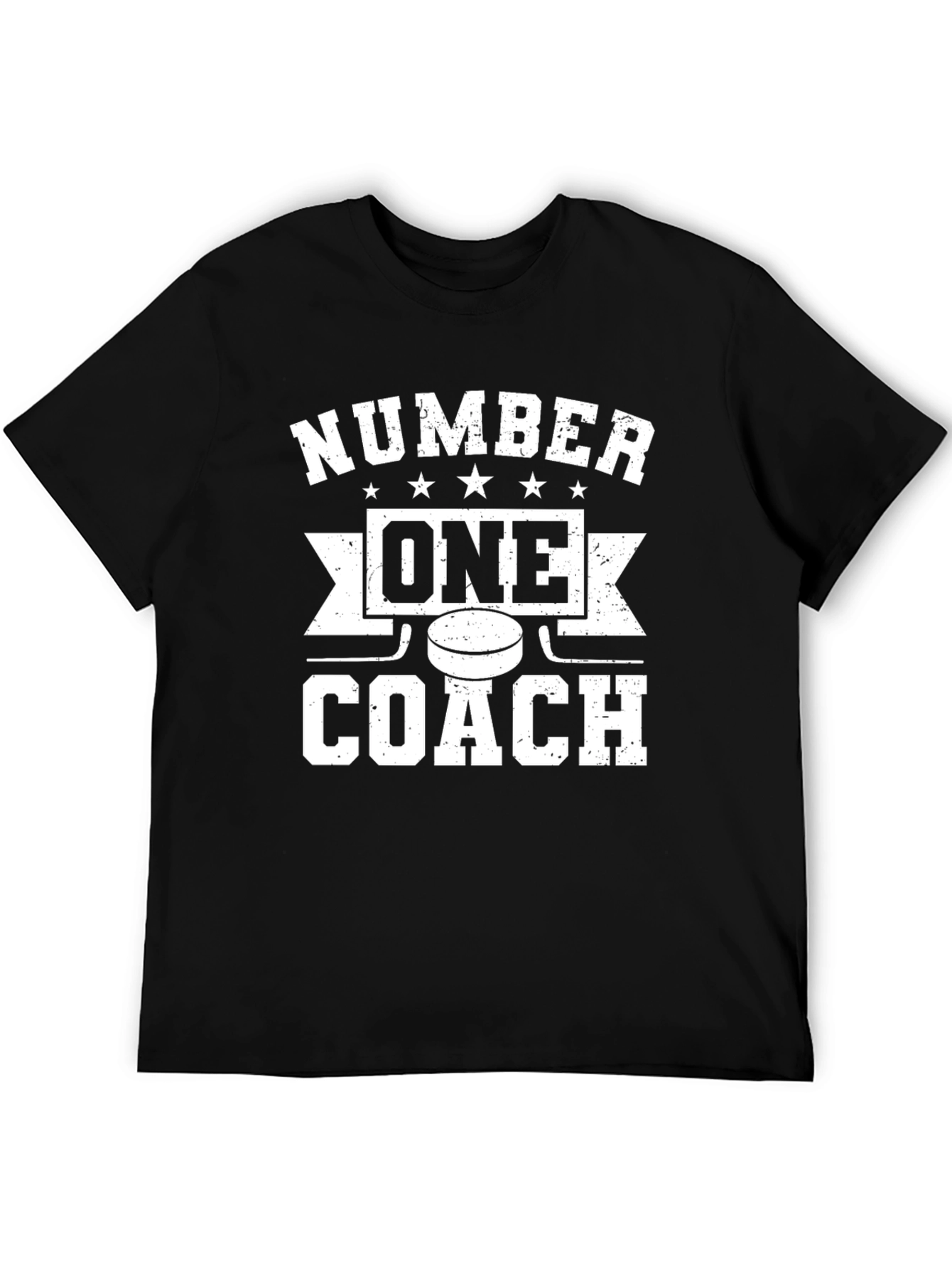 Number One Coach Hockey Graphic Tee
