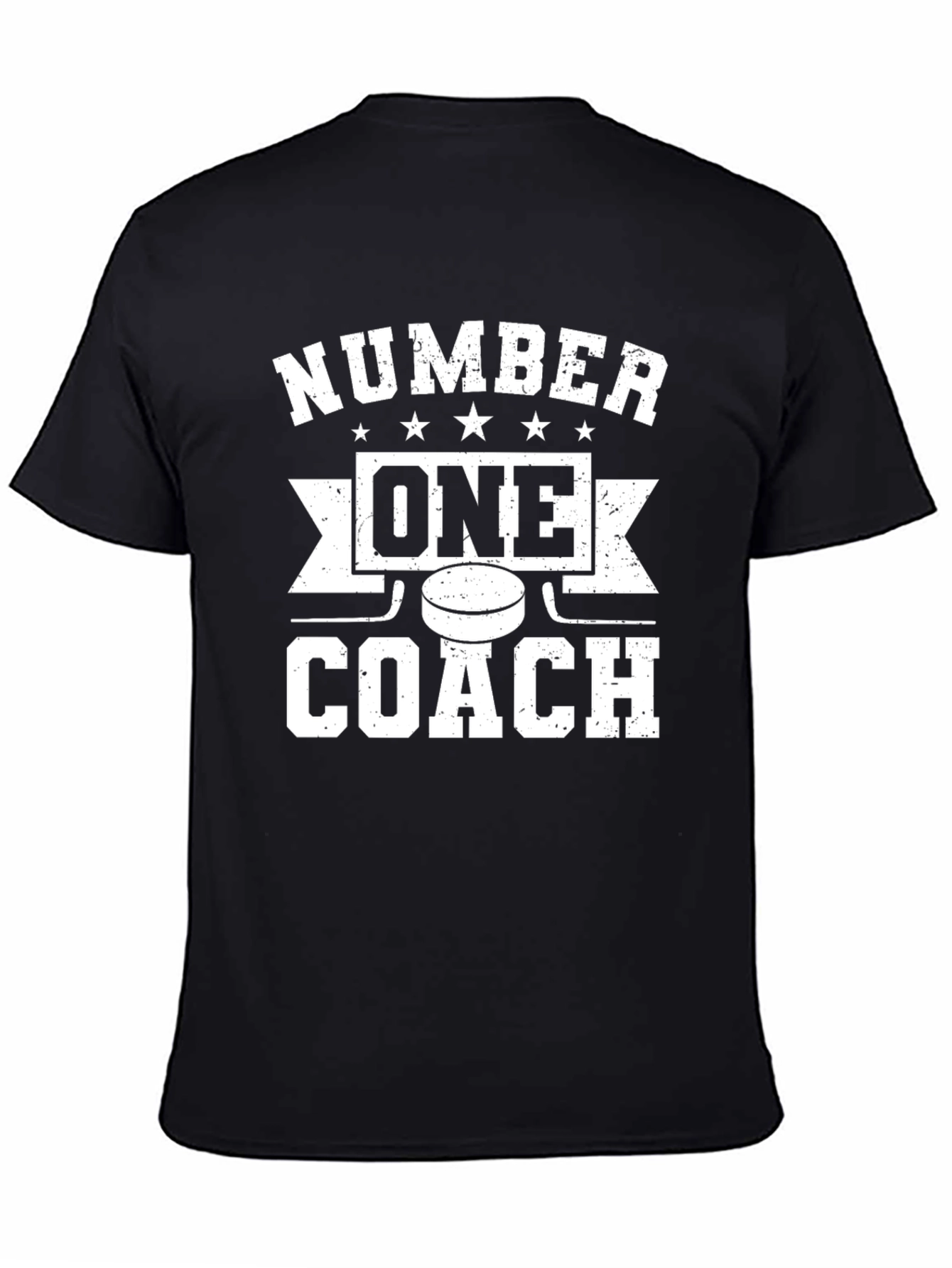 Number One Coach Hockey Graphic Tee