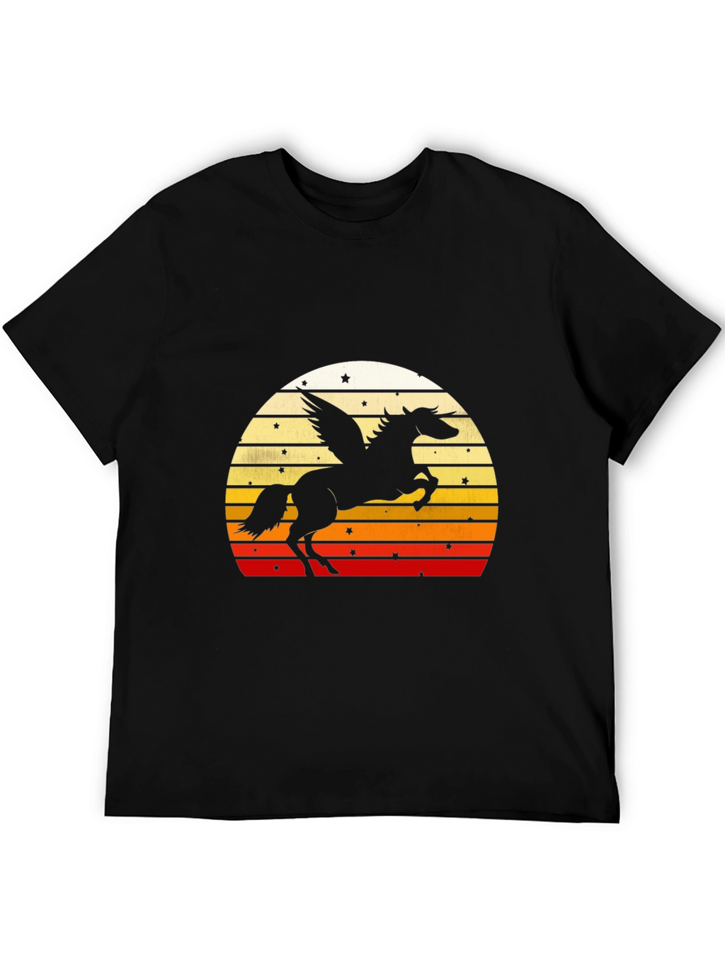Retro Pegasus Sunset T-Shirt