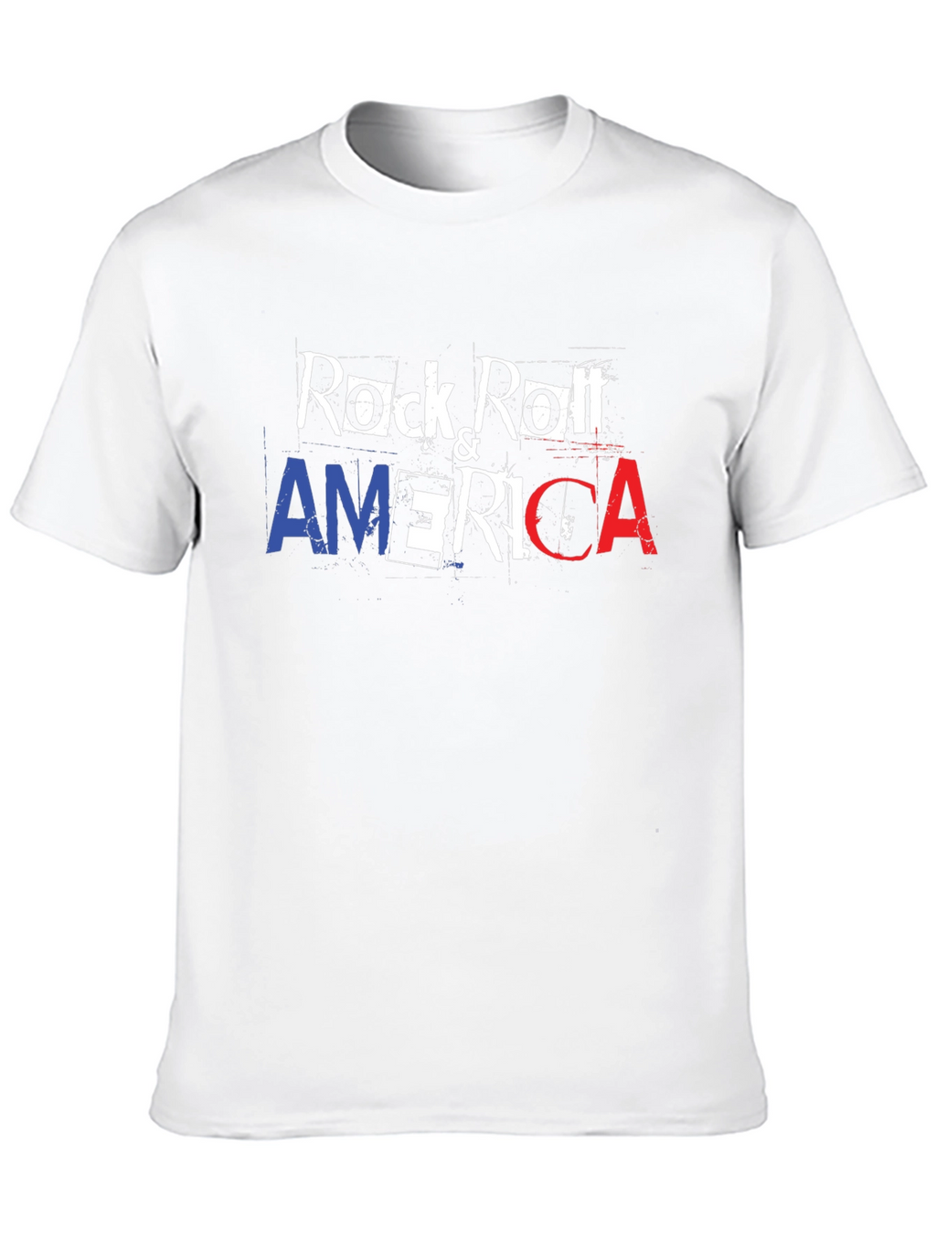 Rock & Roll America T-Shirt - Patriotic Graphic Tee
