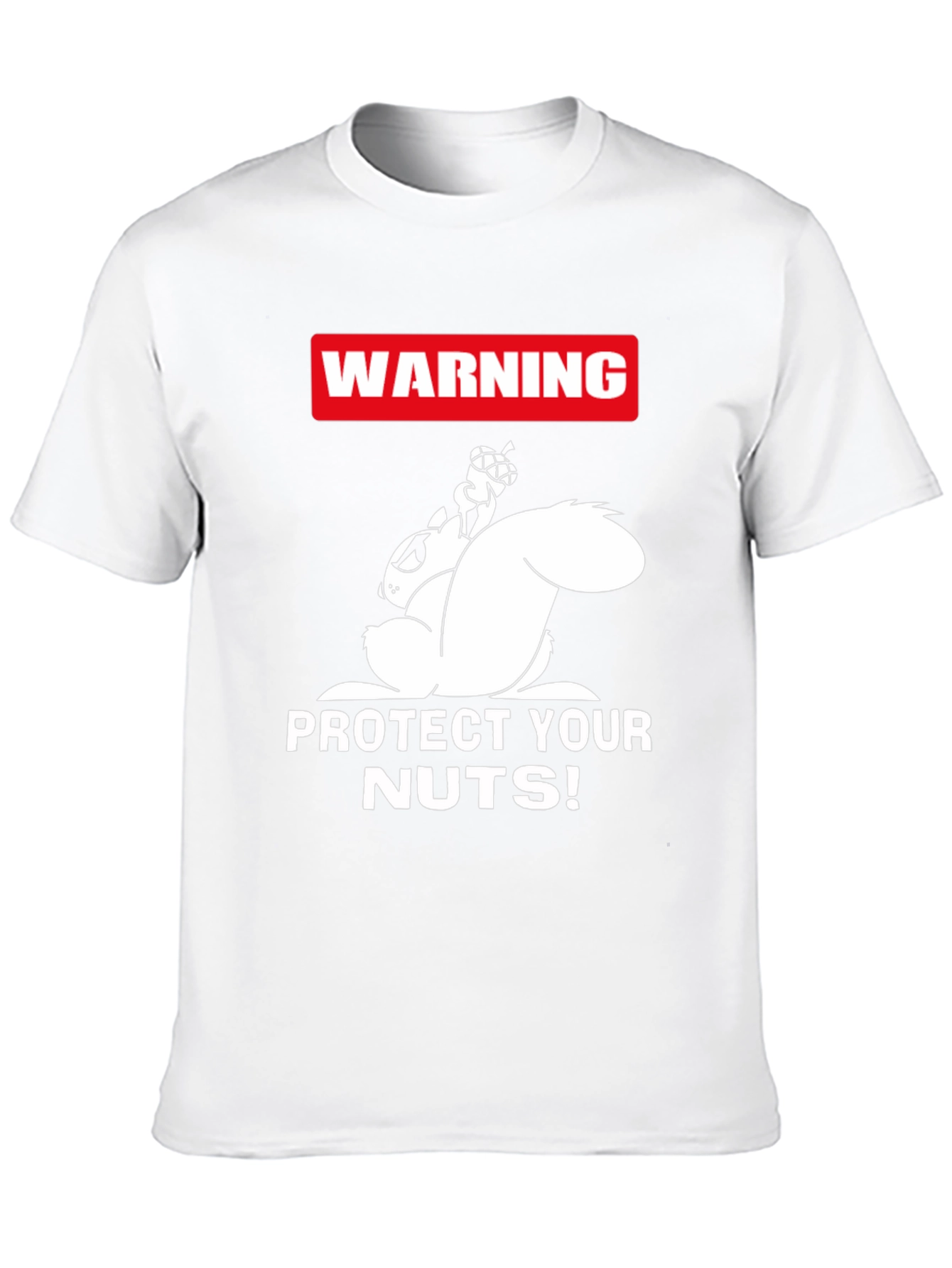 Funny Protect Your Nuts Squirrel Graphic Tee