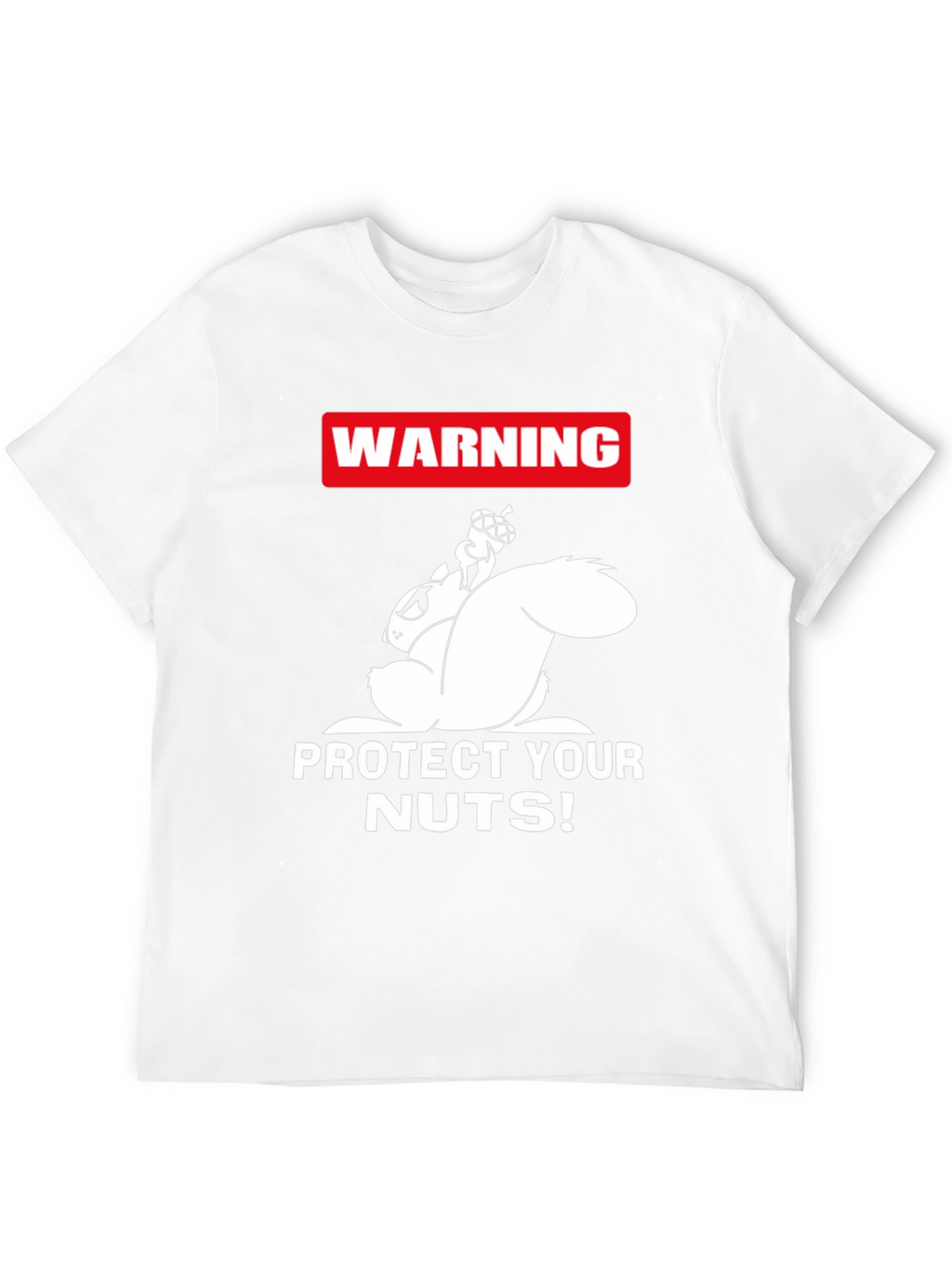 Funny Protect Your Nuts Squirrel Graphic Tee