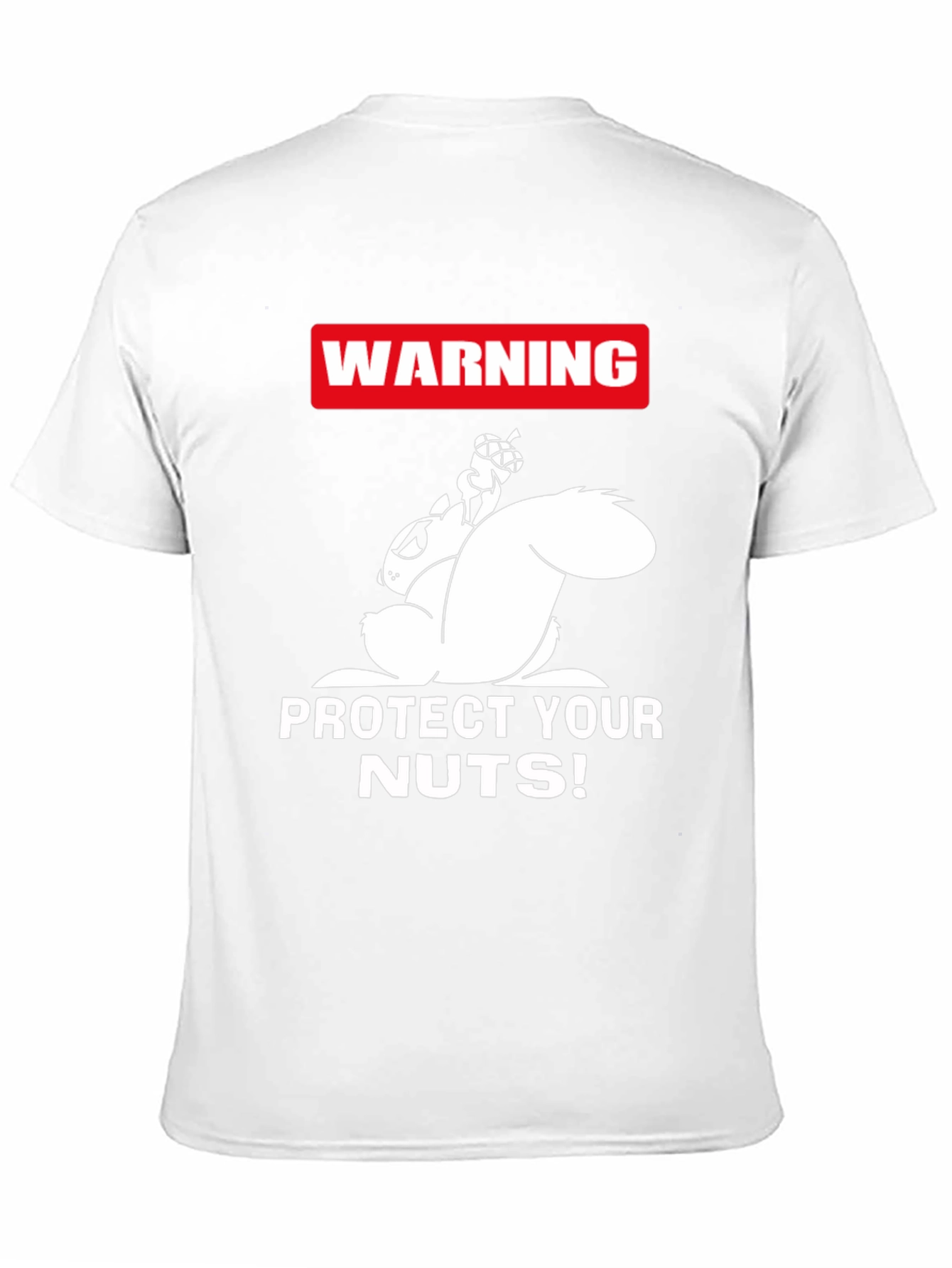 Funny Protect Your Nuts Squirrel Graphic Tee
