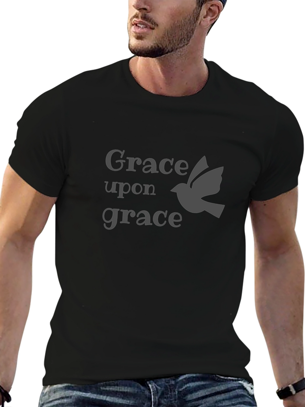 Grace Dove Graphic T-Shirt - Stylish & Comfortable