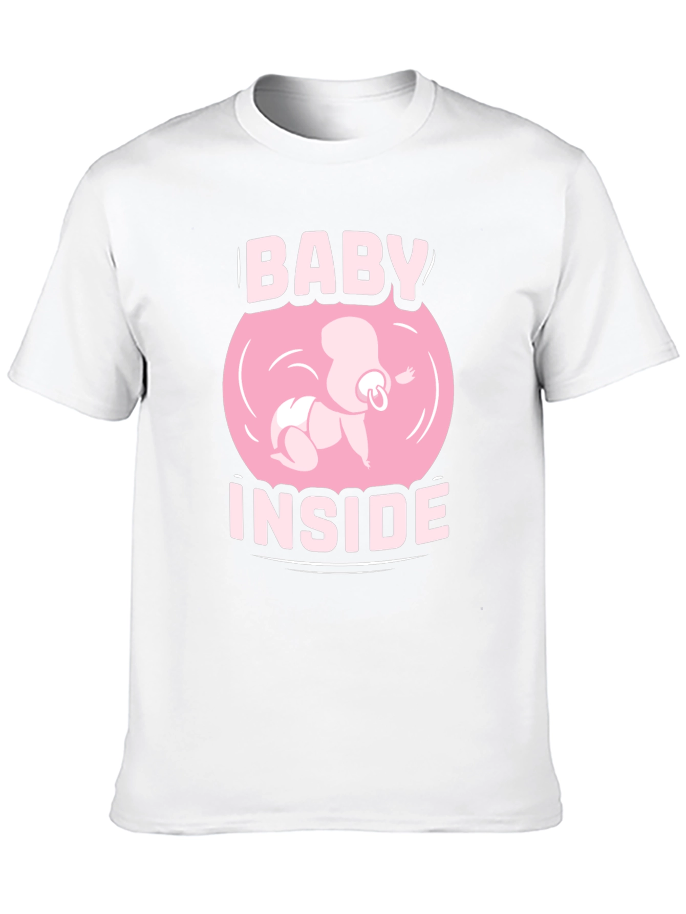 Baby Inside Graphic Tee - Pregnancy Announcement Shirt