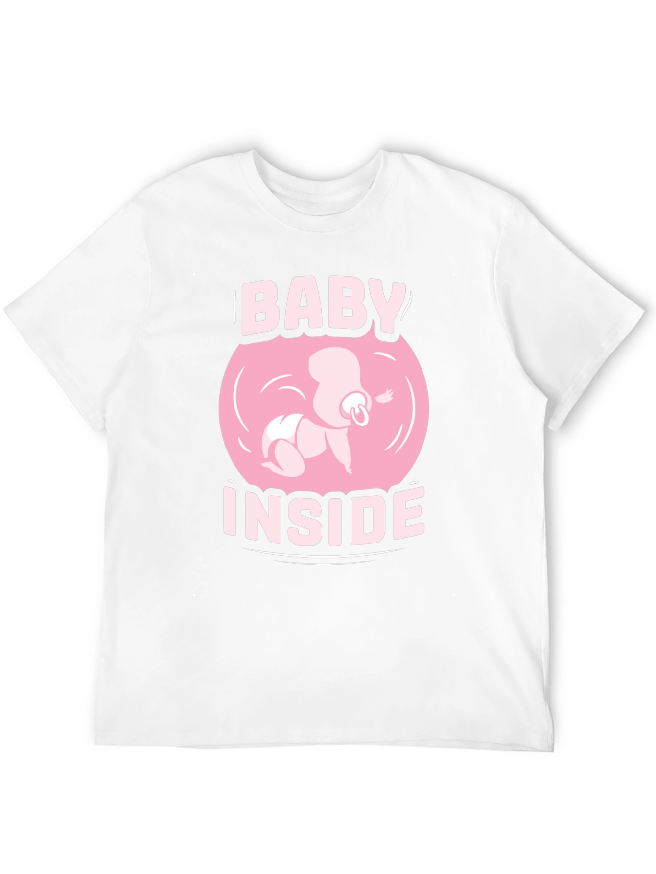 Baby Inside Graphic Tee - Pregnancy Announcement Shirt