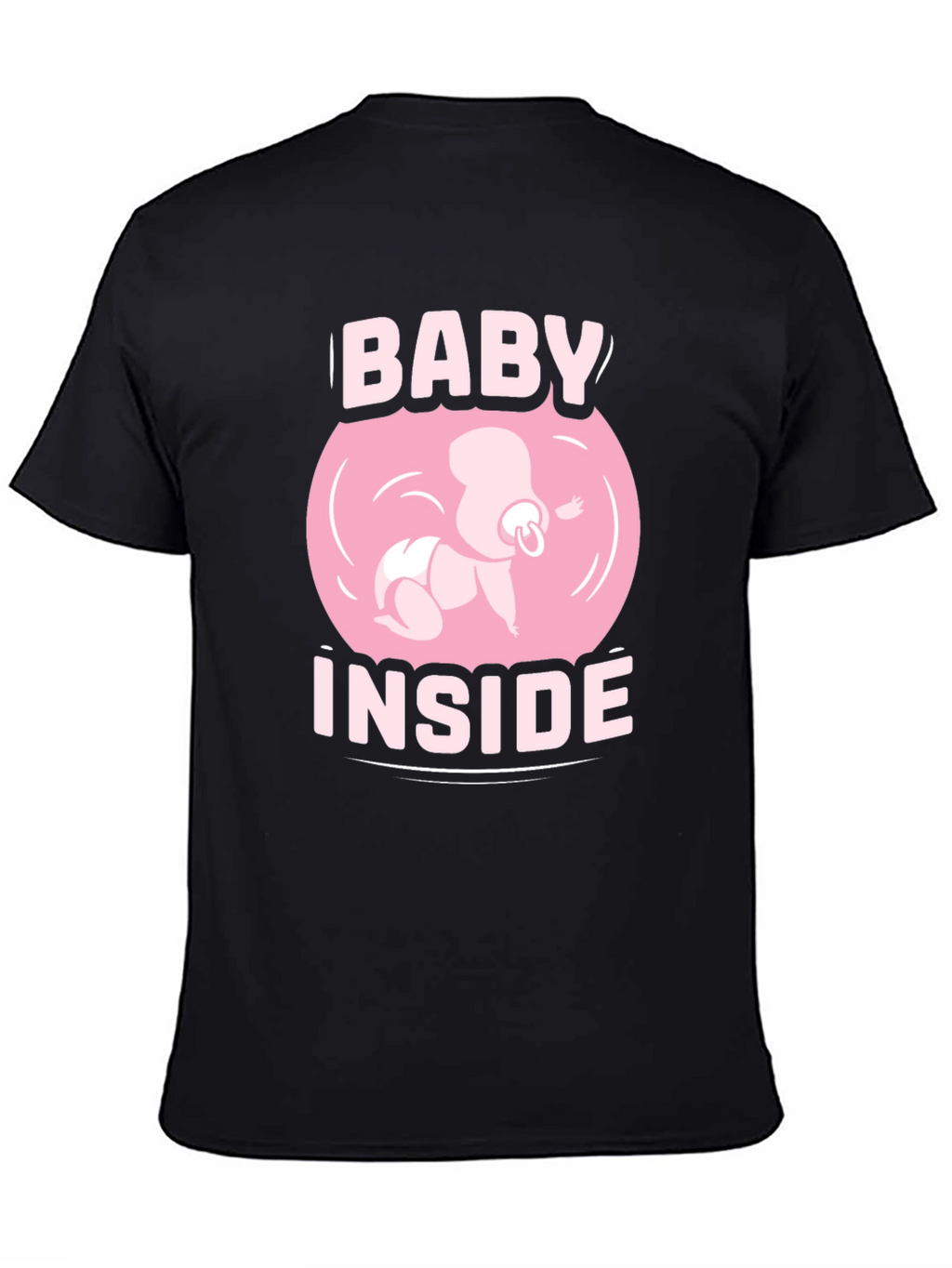 Baby Inside Graphic Tee - Pregnancy Announcement Shirt