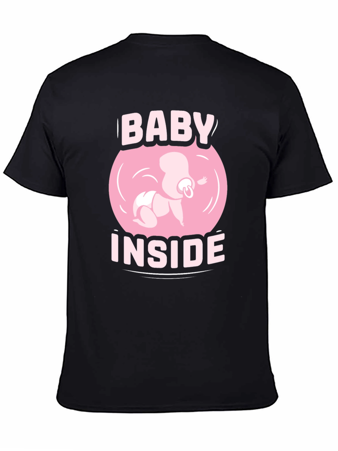 Baby Inside Graphic Tee - Pregnancy Announcement Shirt
