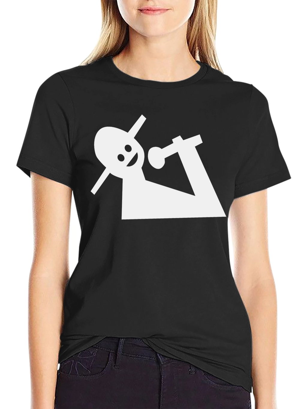 Funny T-Shirt - Gym Goer Lifting Weights