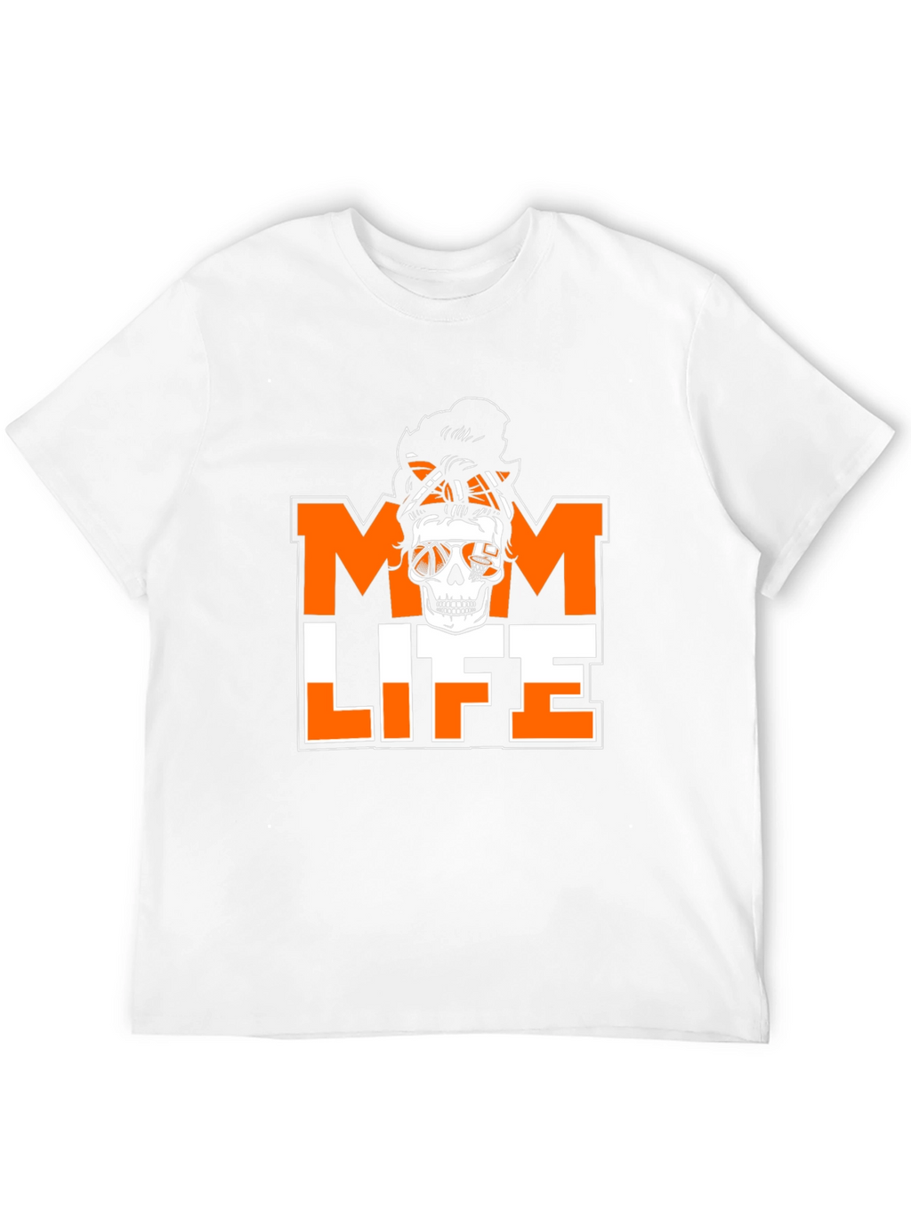 Mom Life Skeleton Basketball T-Shirt