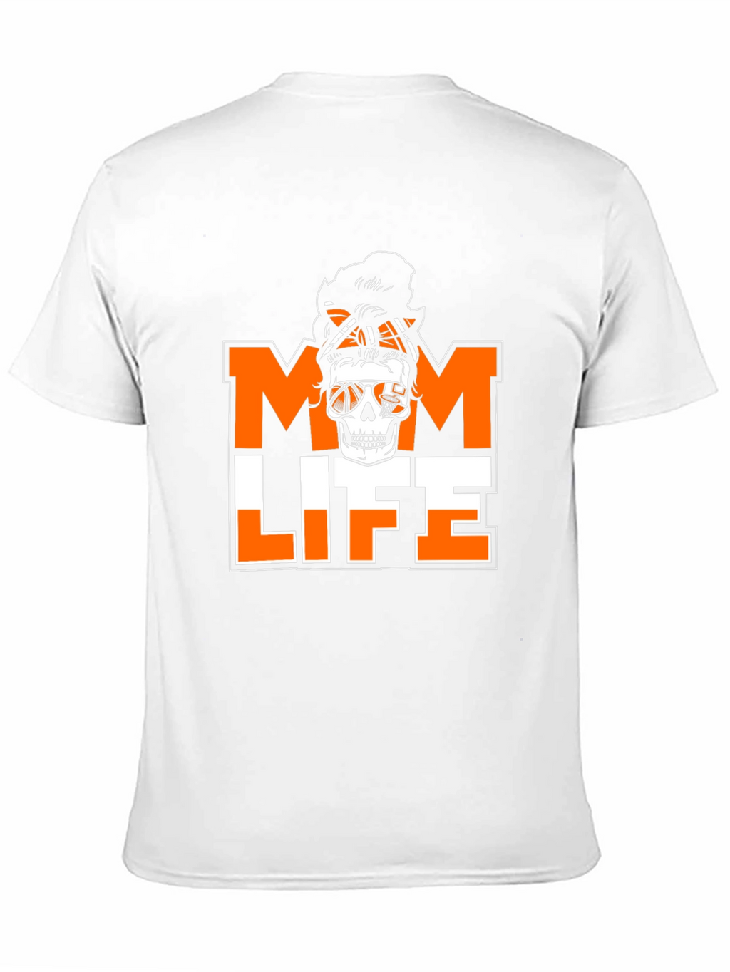 Mom Life Skeleton Basketball T-Shirt