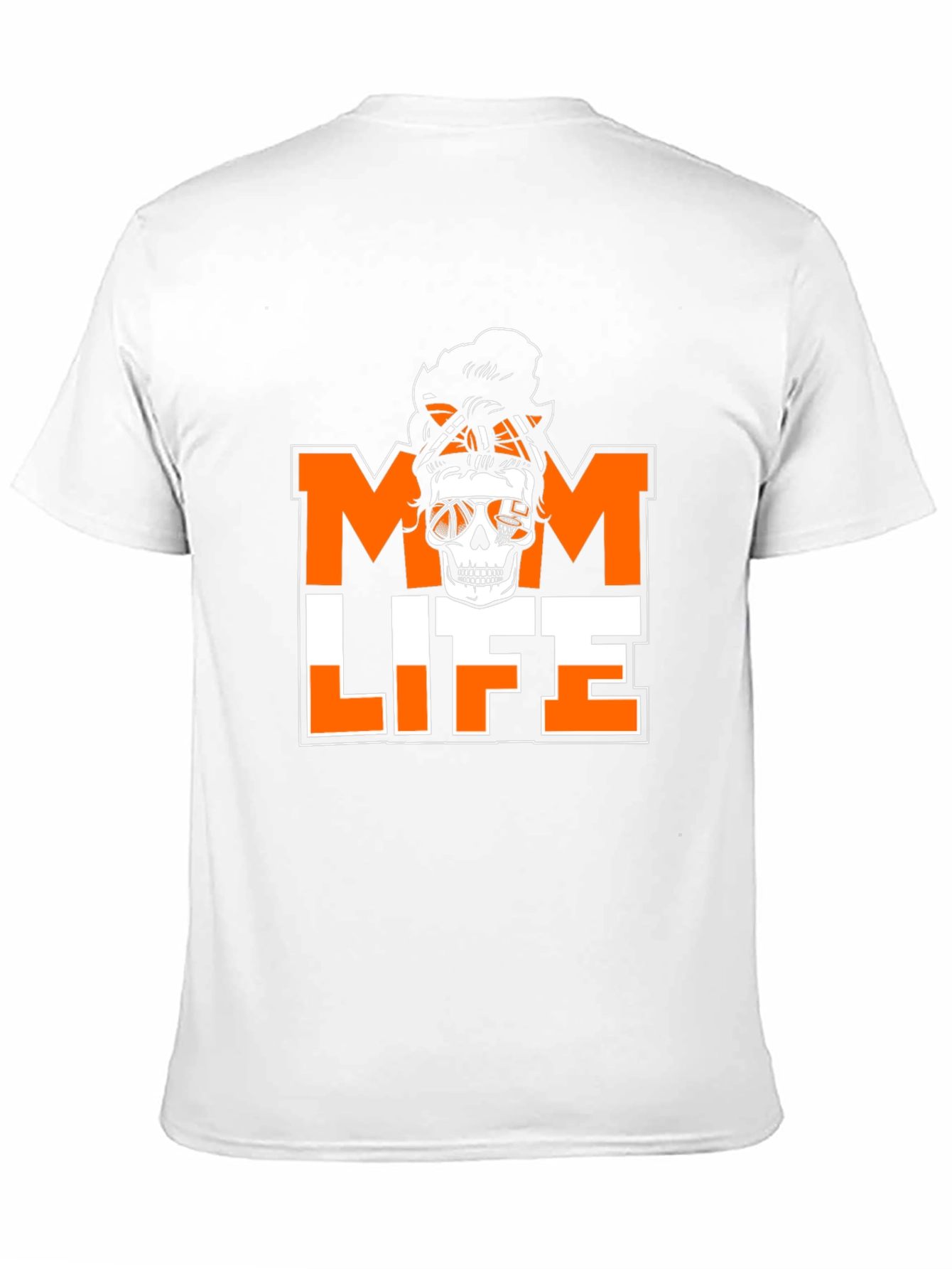 Mom Life Skeleton Basketball T-Shirt