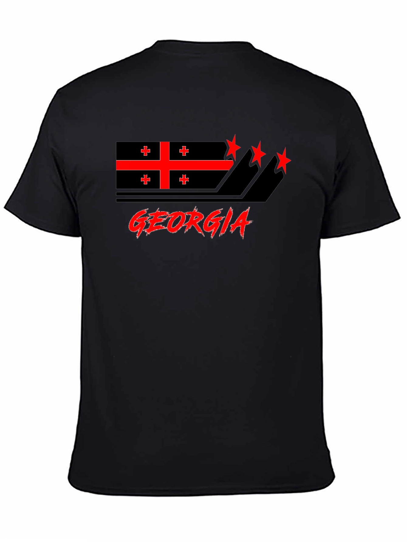 Georgia Flag Graphic T-Shirt