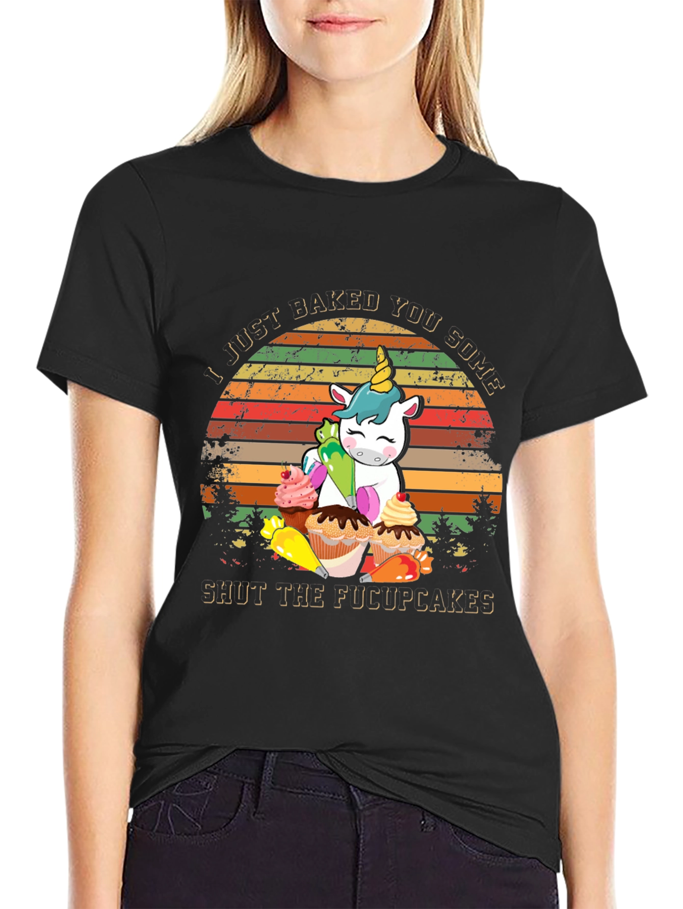 I Just Baked You Some Shut The Fucupcakes T-Shirt