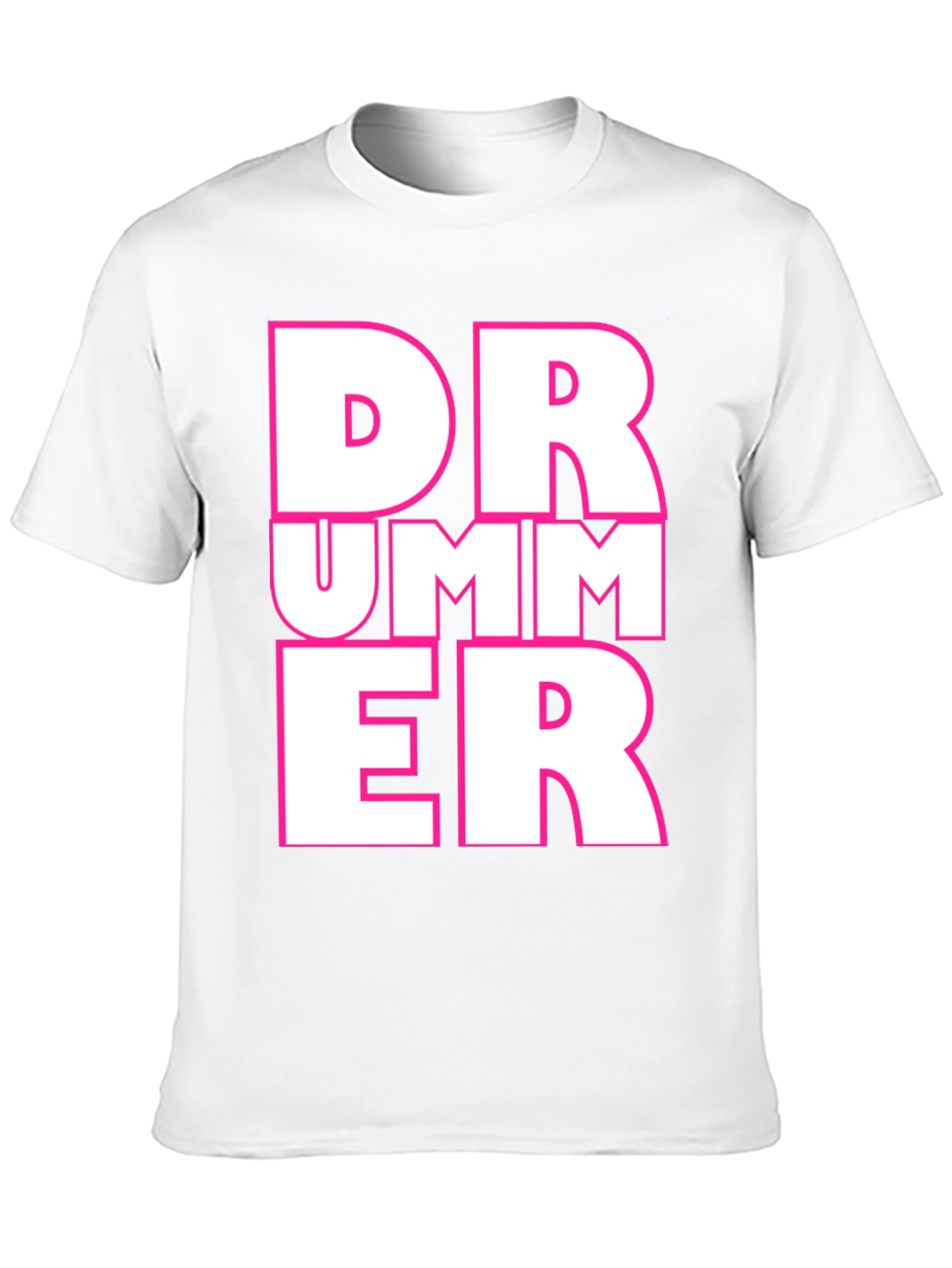 Drummer Graphic Tee - Black