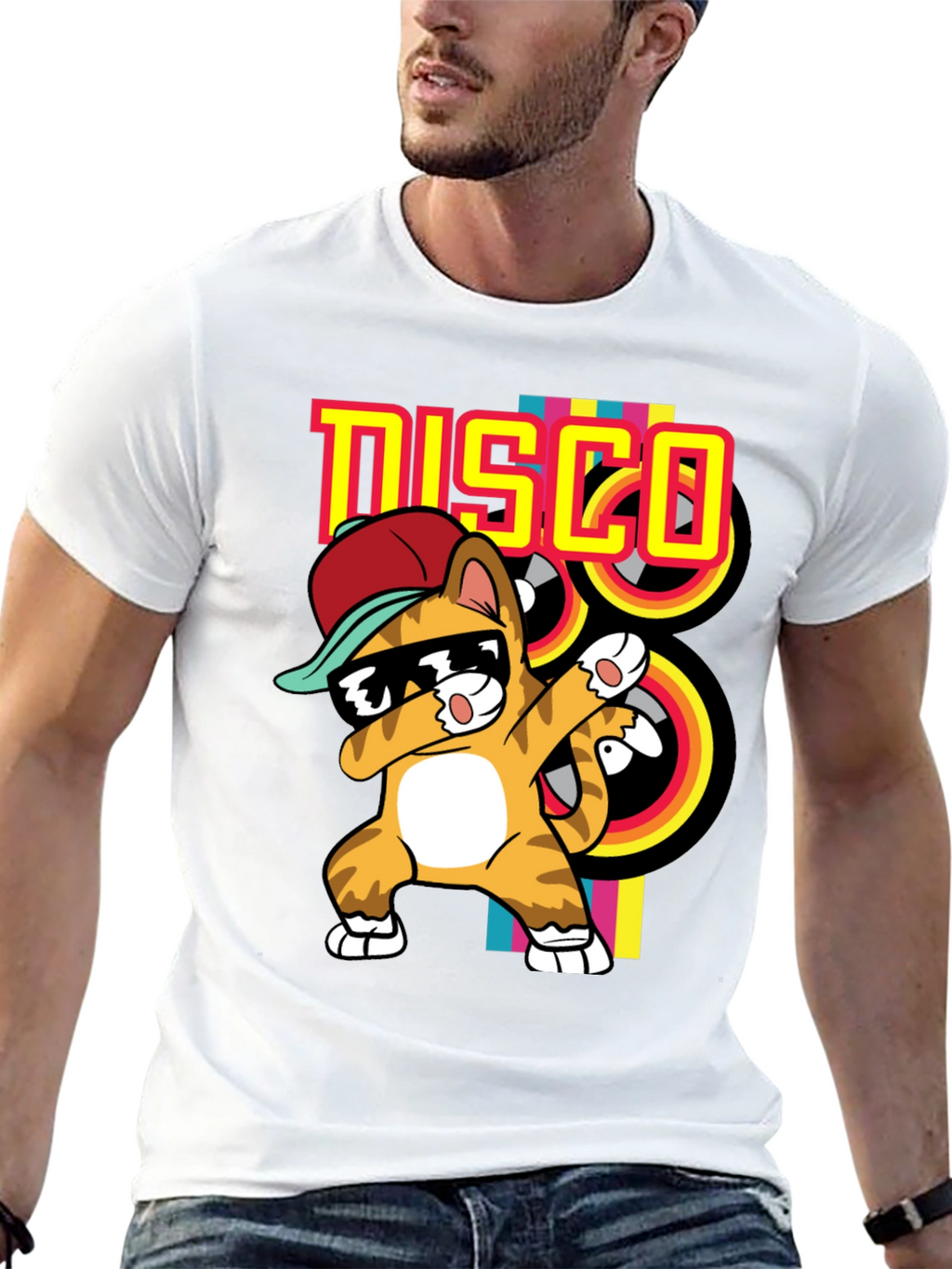 Cool Cat Disco 80s T-Shirt