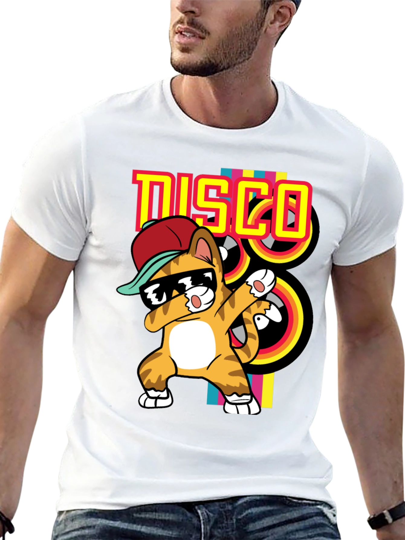 Cool Cat Disco 80s T-Shirt