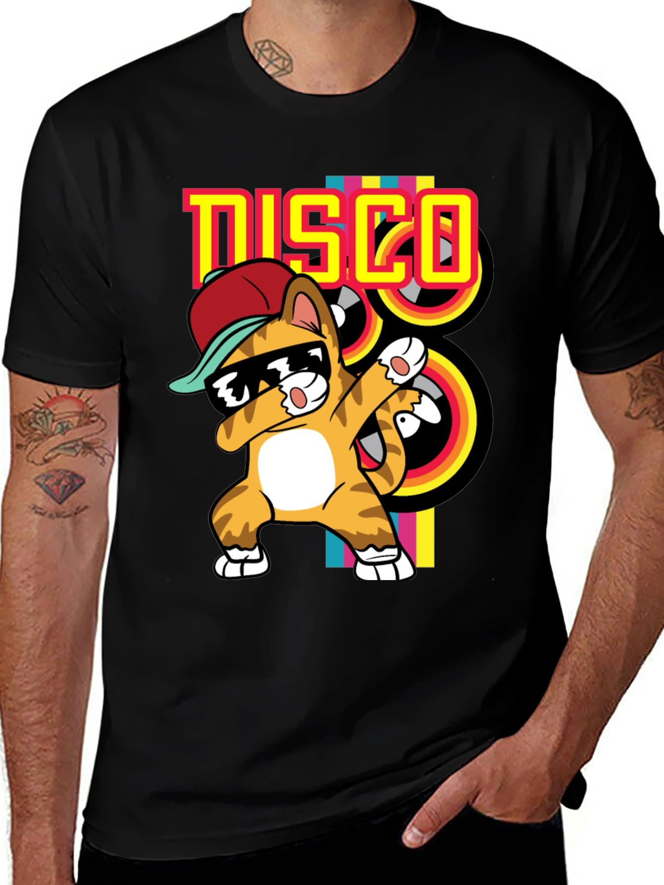 Cool Cat Disco 80s T-Shirt