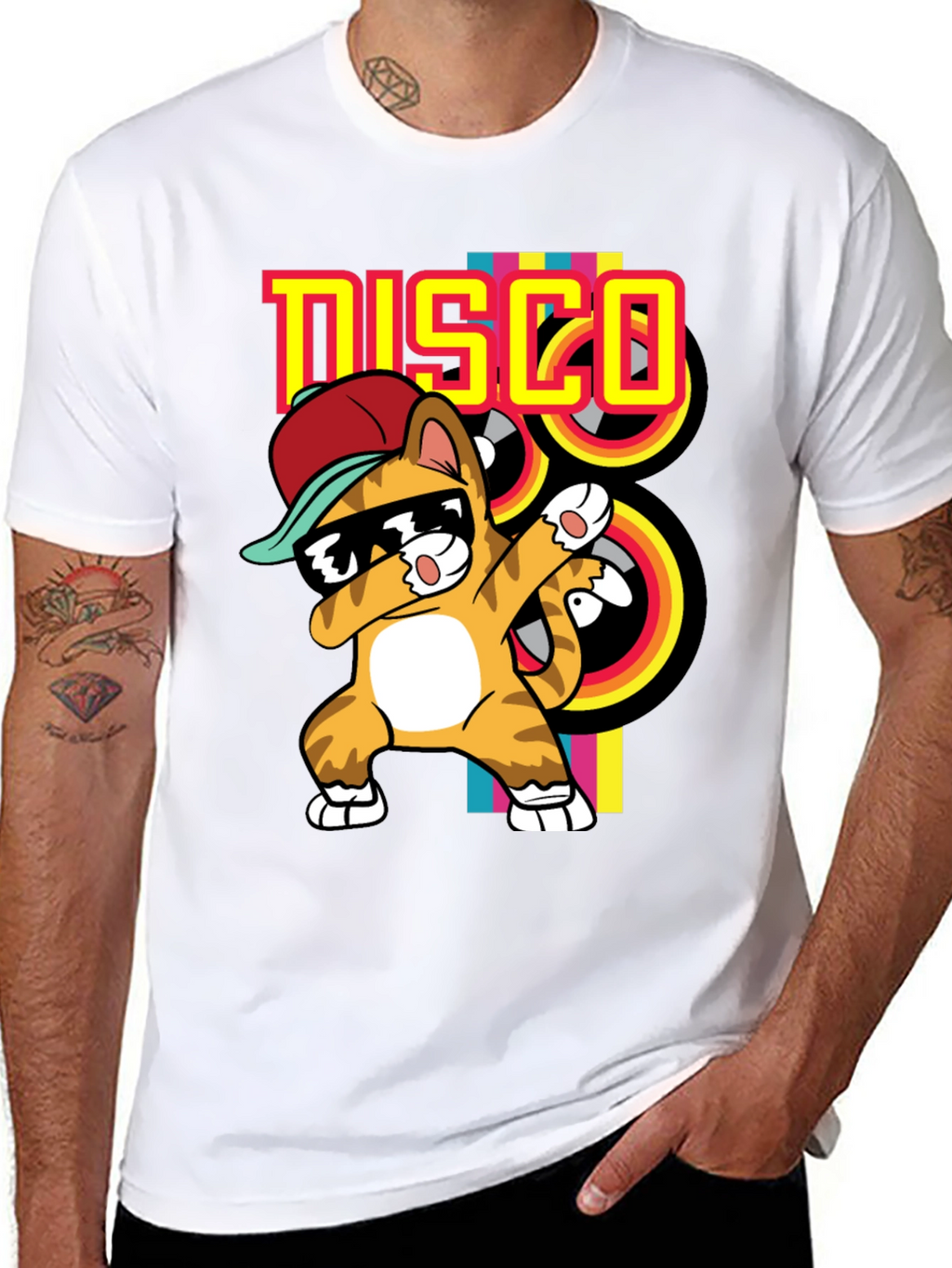 Cool Cat Disco 80s T-Shirt