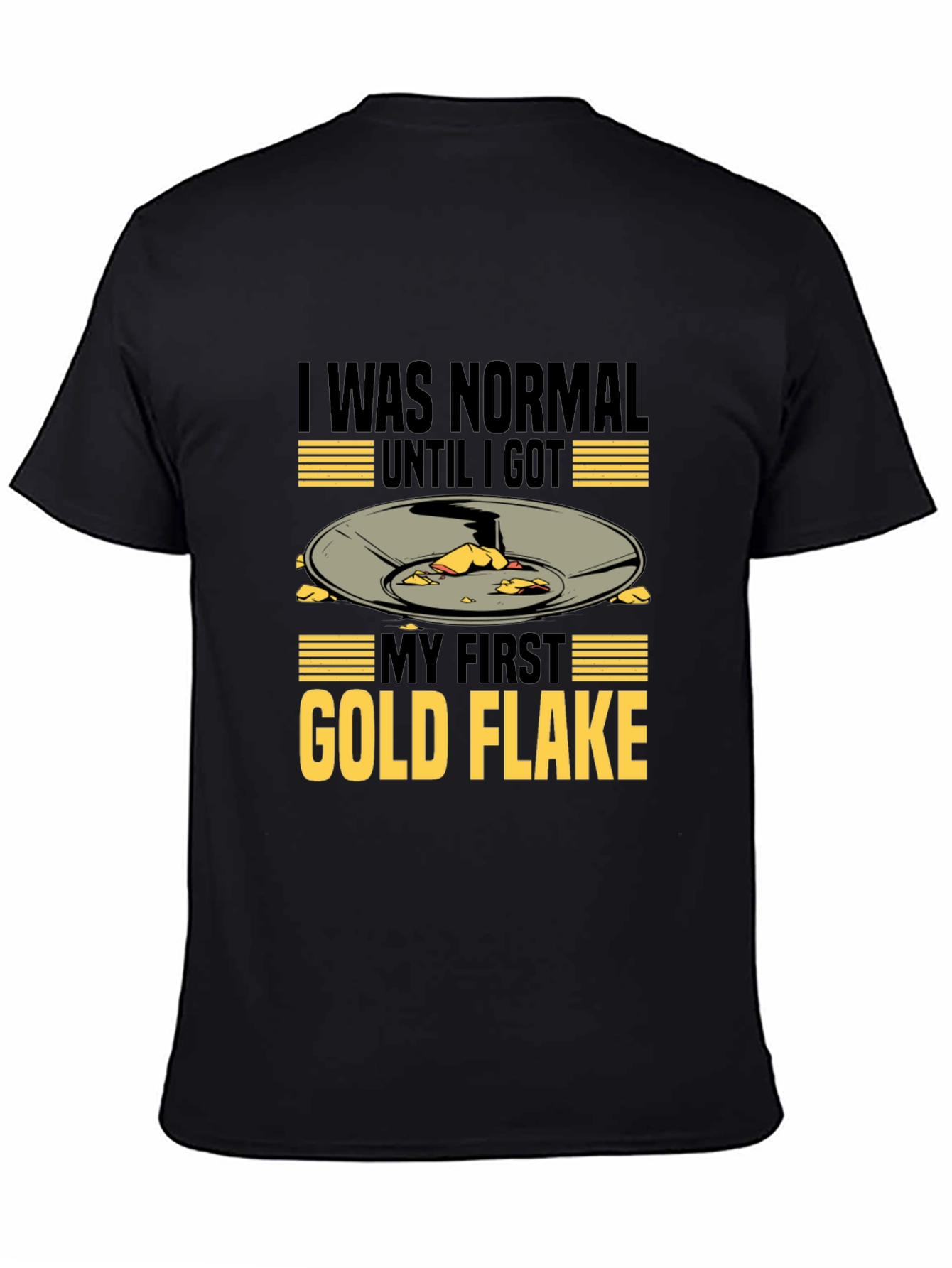 Gold Flake T-Shirt - Prospecting Miner Tee