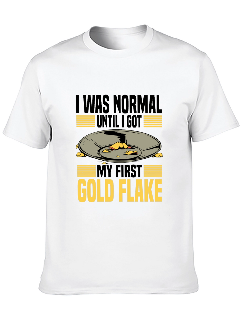Gold Flake T-Shirt - Prospecting Miner Tee