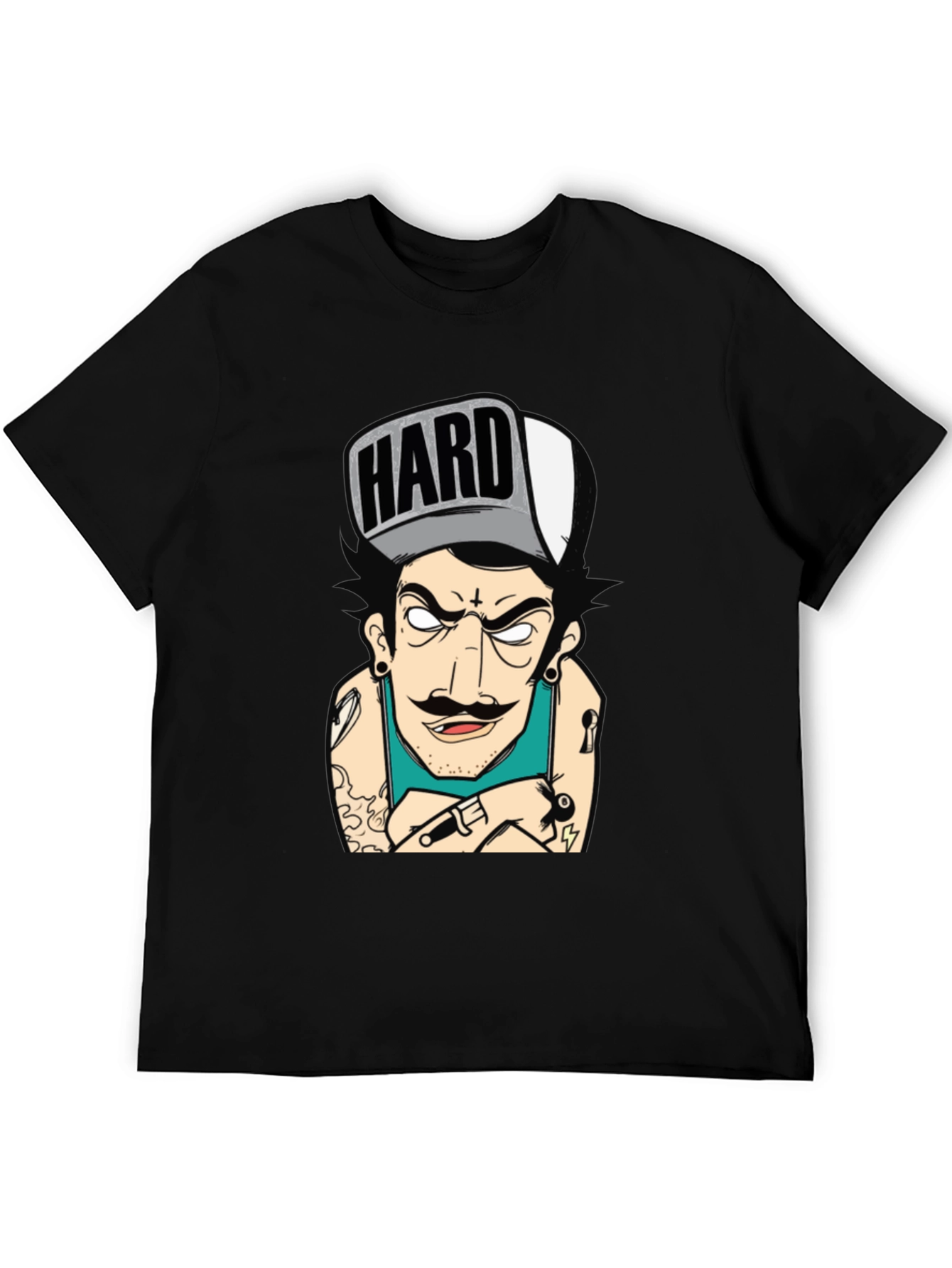 Edgy Tattoo Artist Graphic Tee