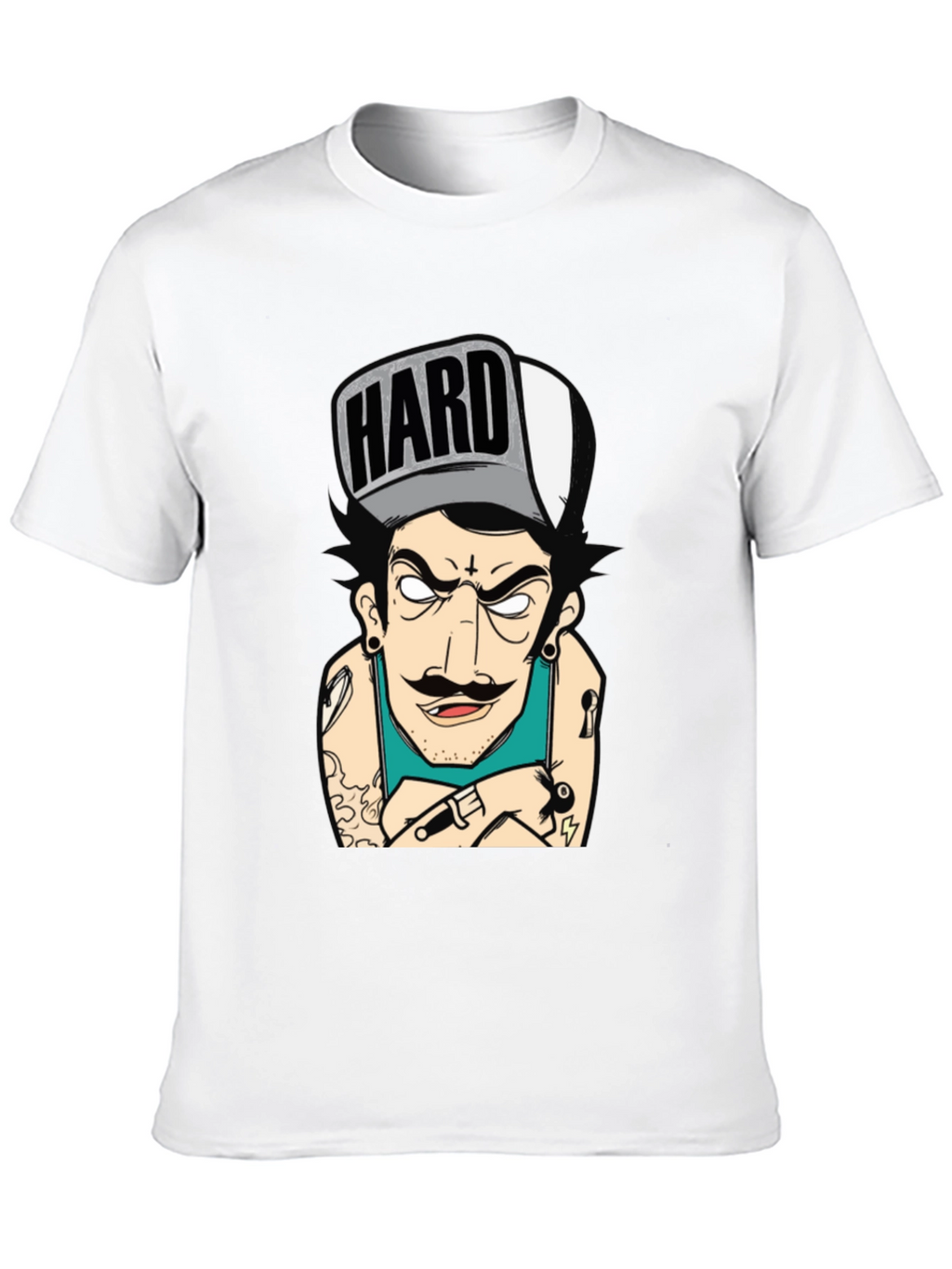 Edgy Tattoo Artist Graphic Tee
