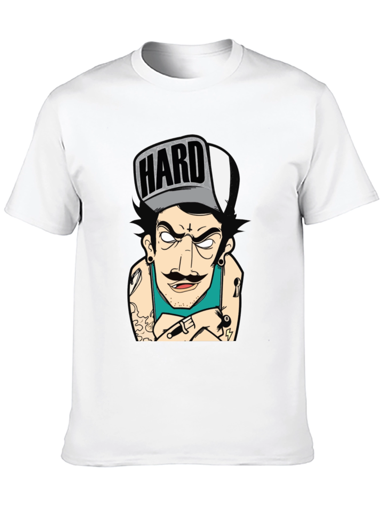 Edgy Tattoo Artist Graphic Tee