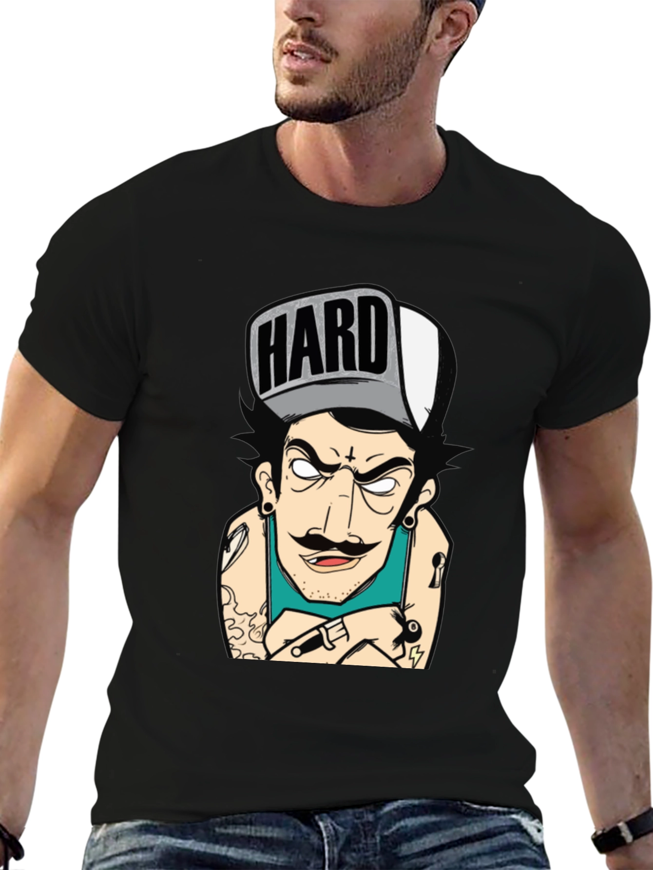 Edgy Tattoo Artist Graphic Tee