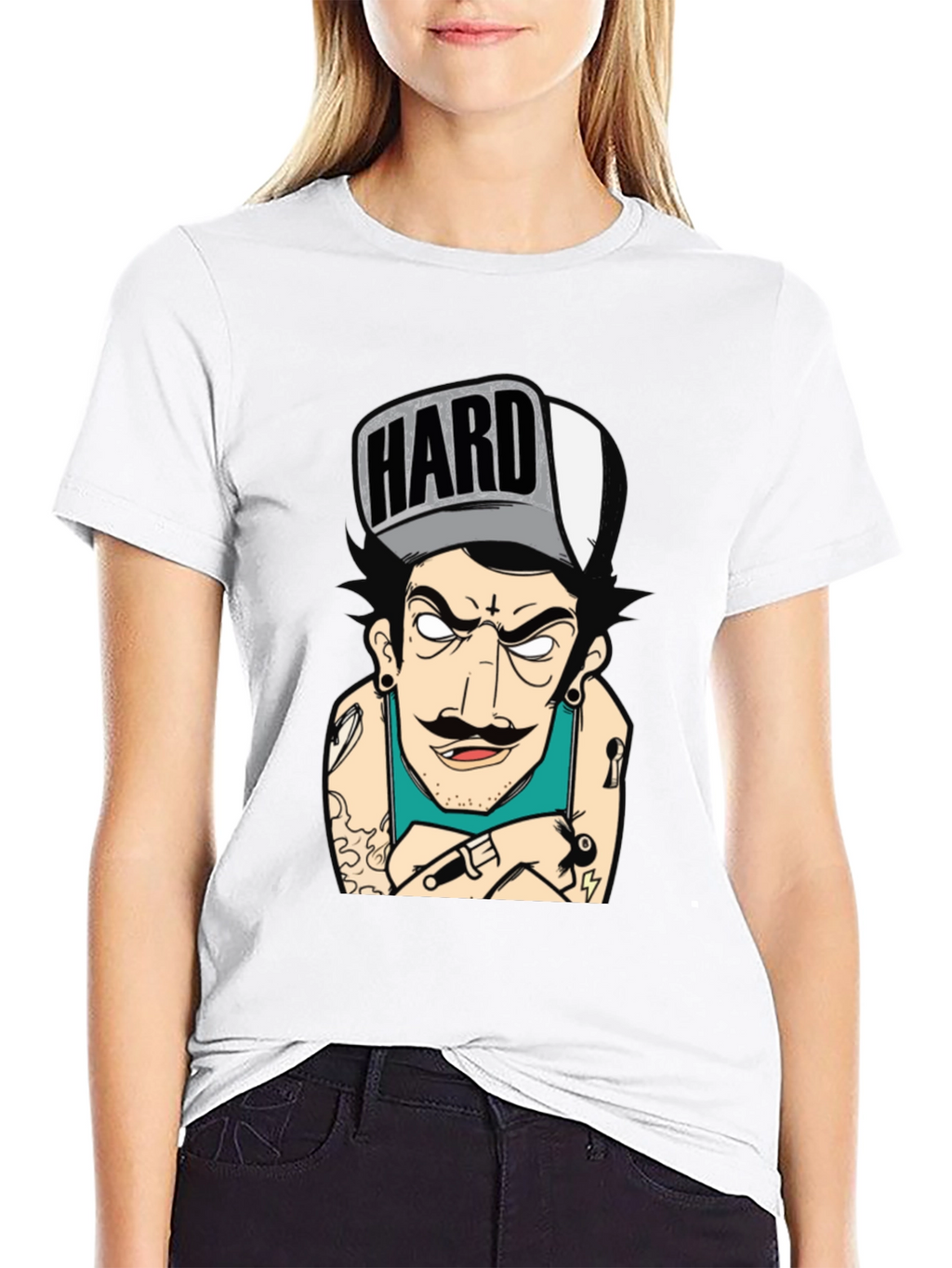 Edgy Tattoo Artist Graphic Tee