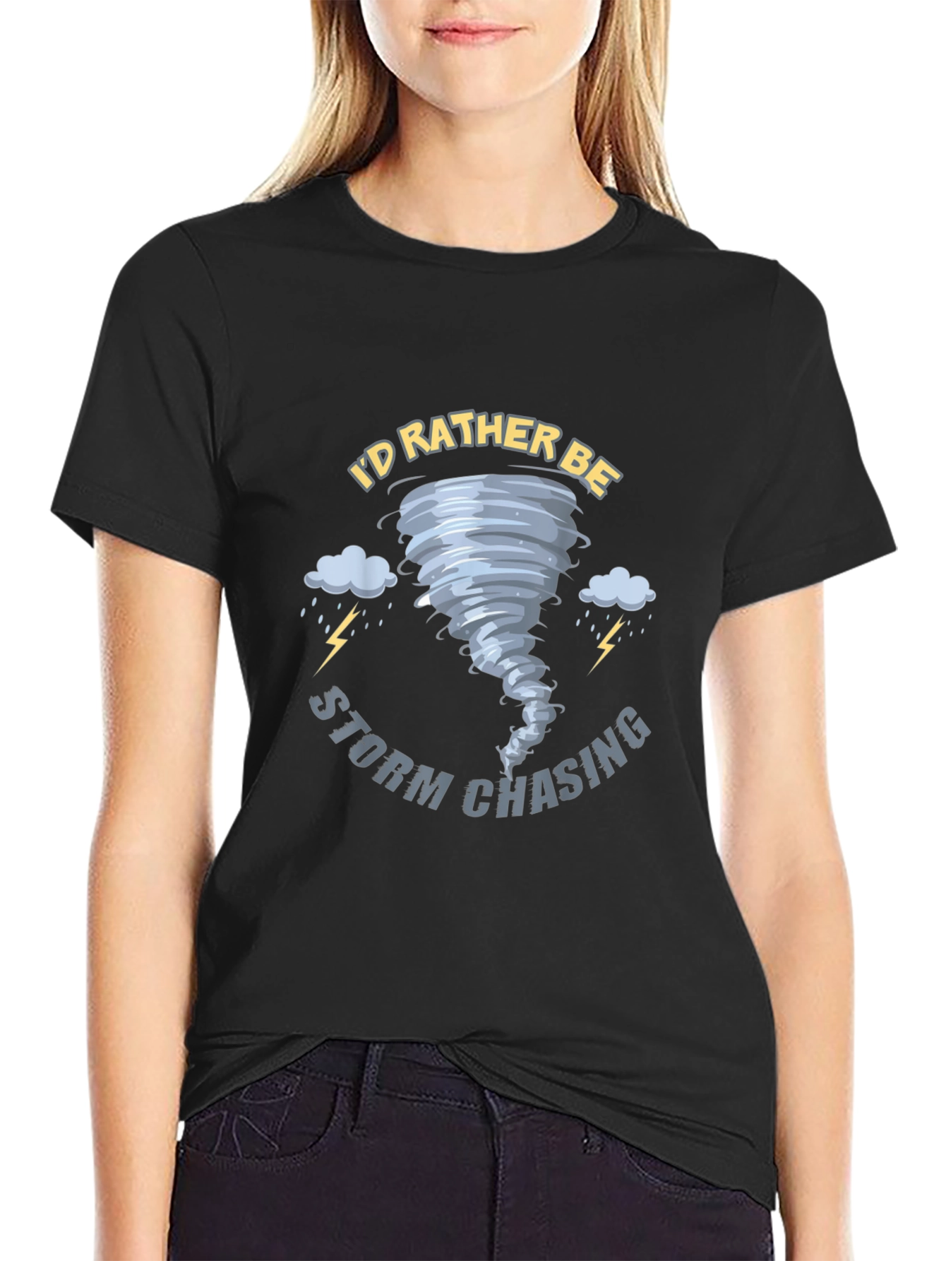 Storm Chasing Tornado Graphic Tee