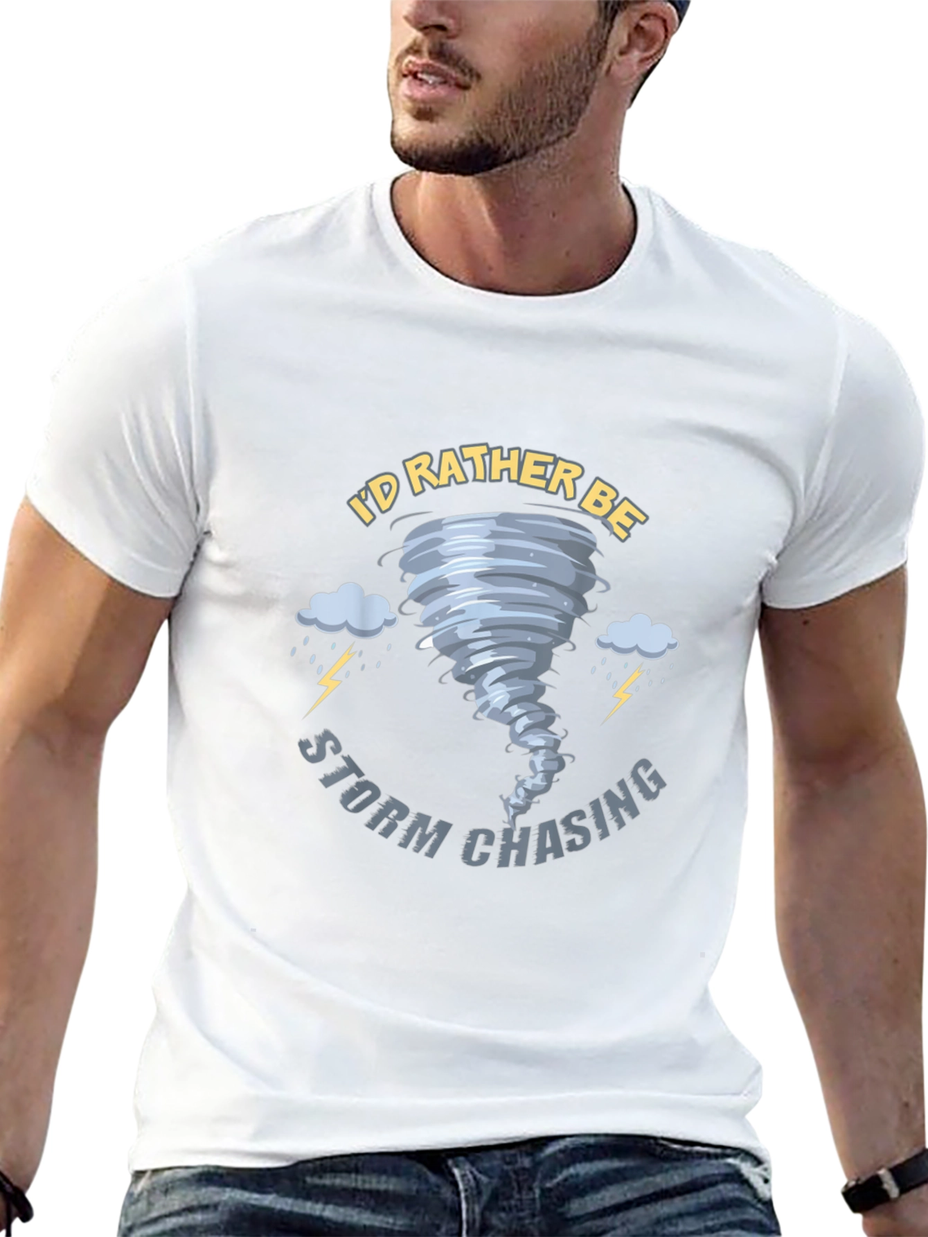 Storm Chasing Tornado Graphic Tee