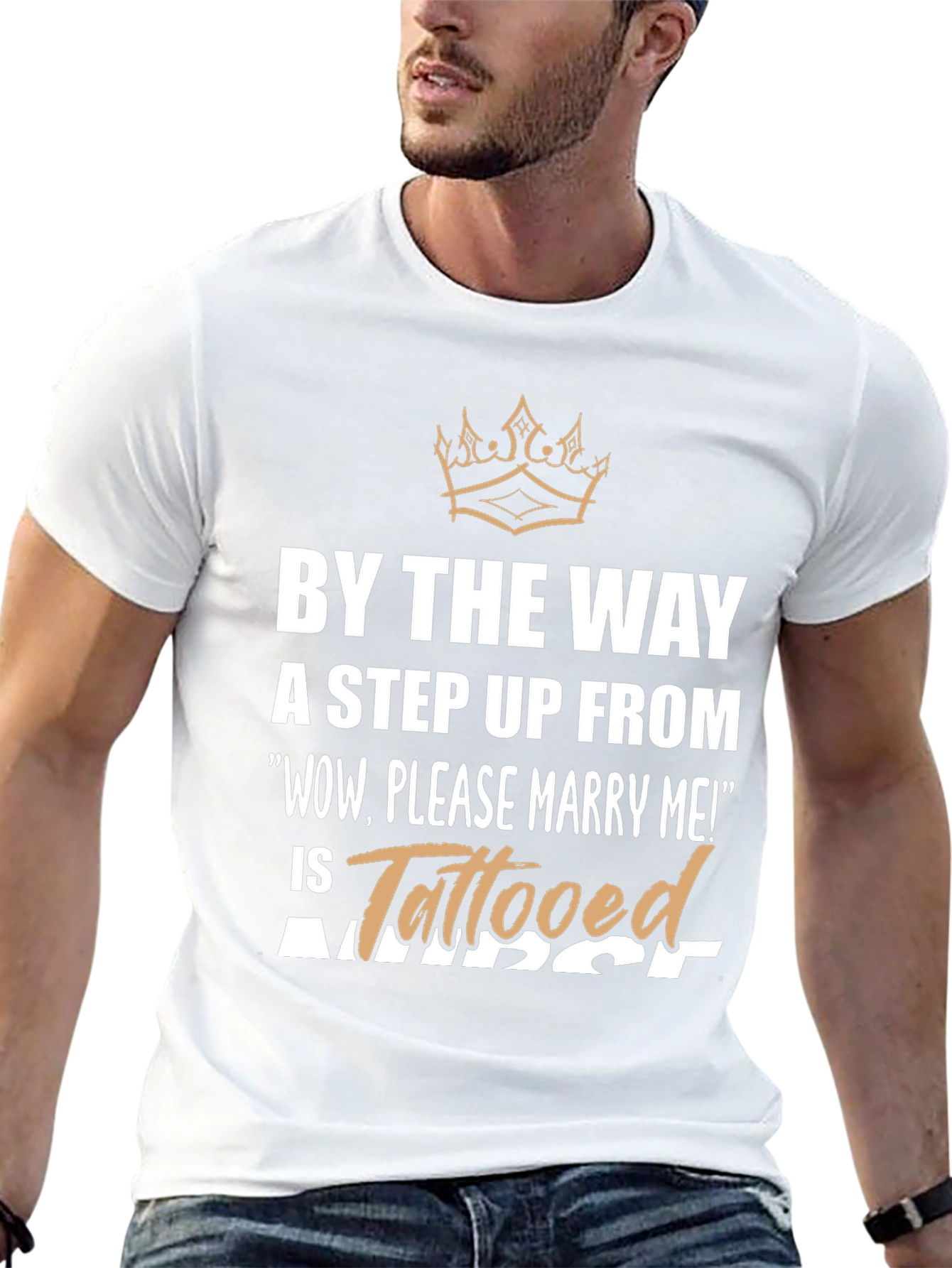 Tattooed MRS Graphic Tee for Him