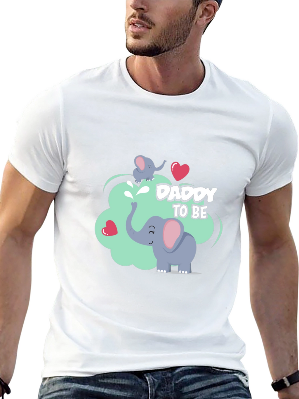 Daddy To Be Elephant T-Shirt