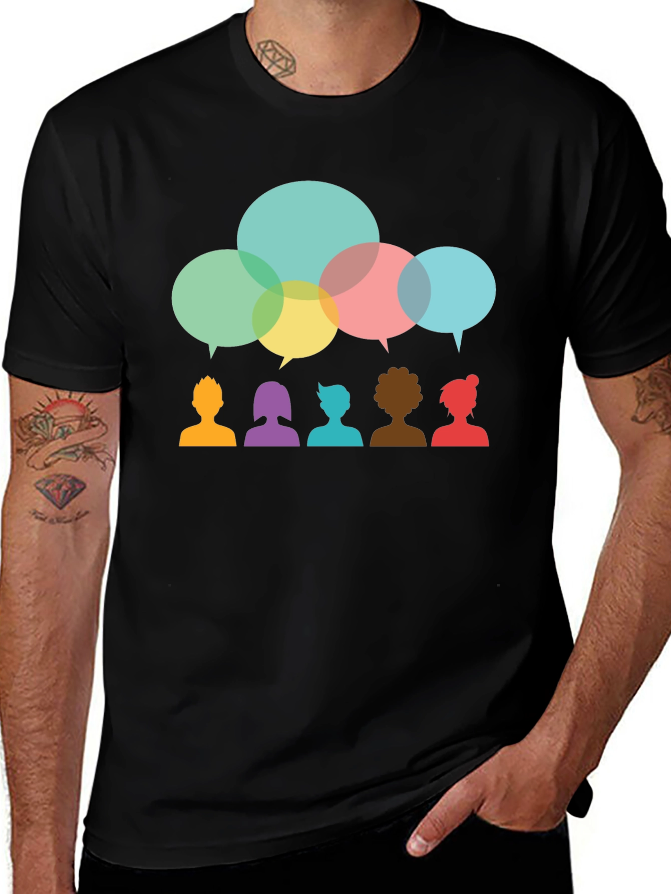Diverse Voices T-Shirt - Conversation Starter Tee