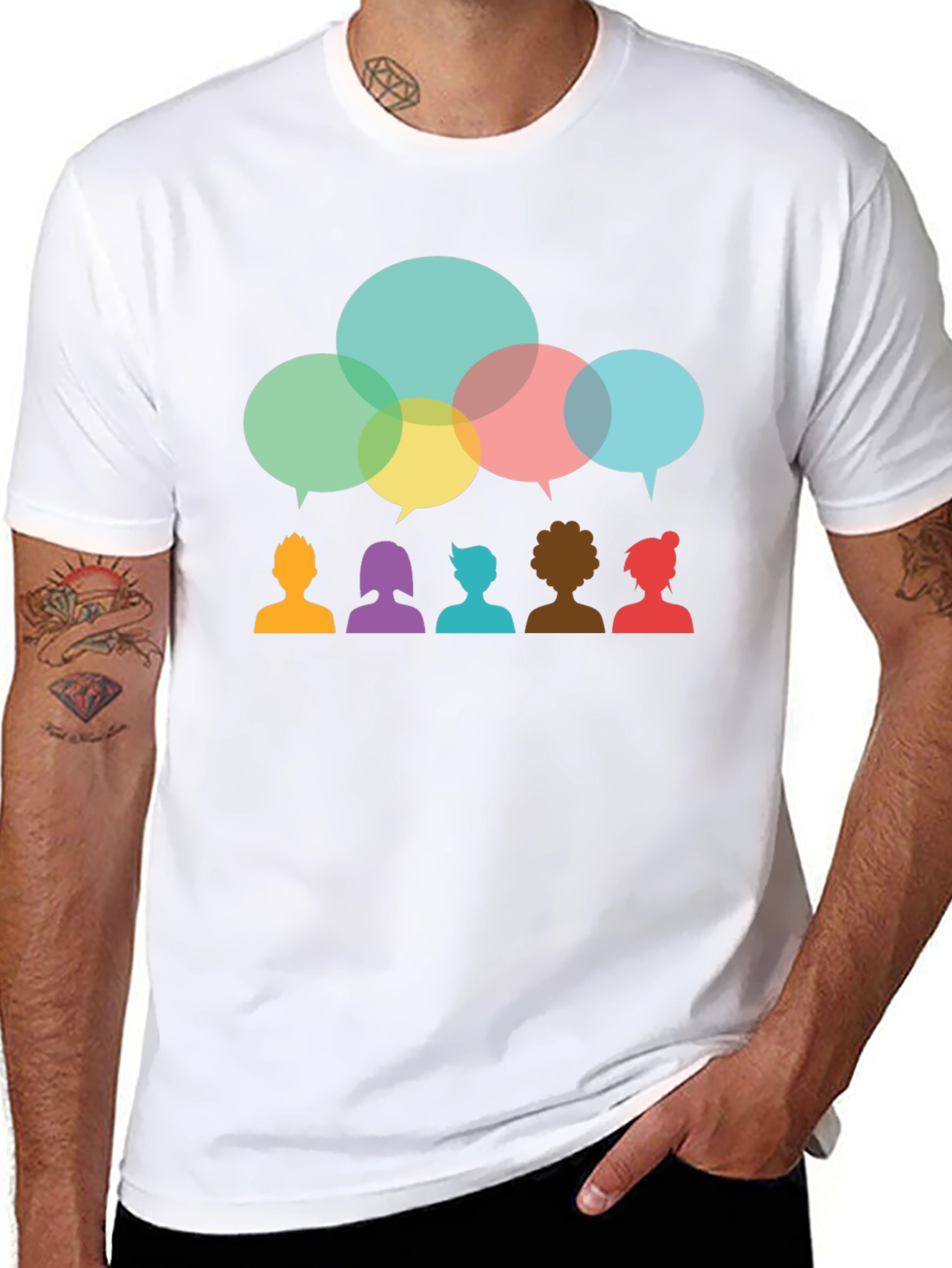 Diverse Voices T-Shirt - Conversation Starter Tee