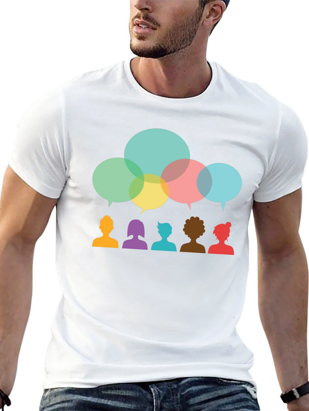 Diverse Voices T-Shirt - Conversation Starter Tee