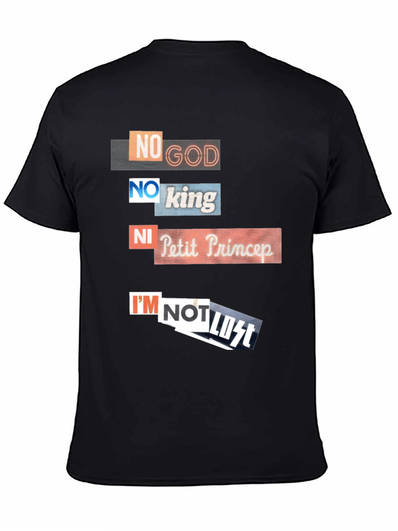 Edgy Slogan T-Shirt - No God No King & More!