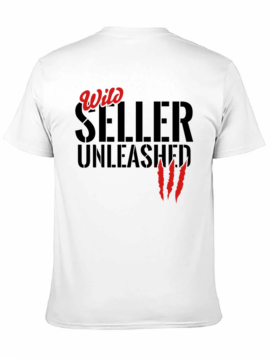 Wild Seller Unleashed T-Shirt - Black Graphic Tee