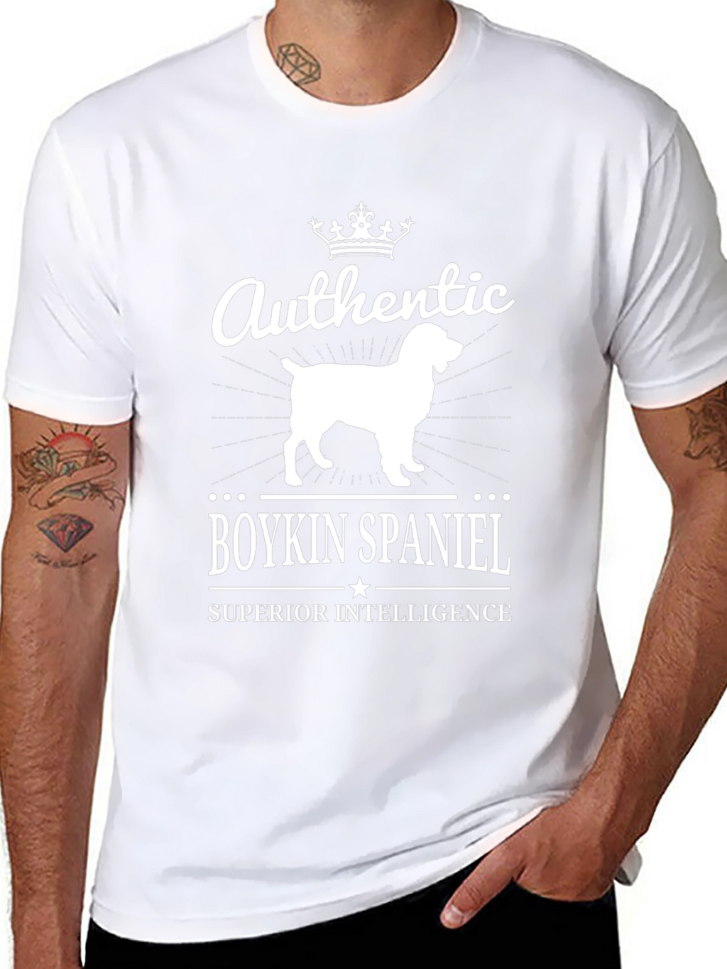 Authentic Boykin Spaniel Black T-Shirt