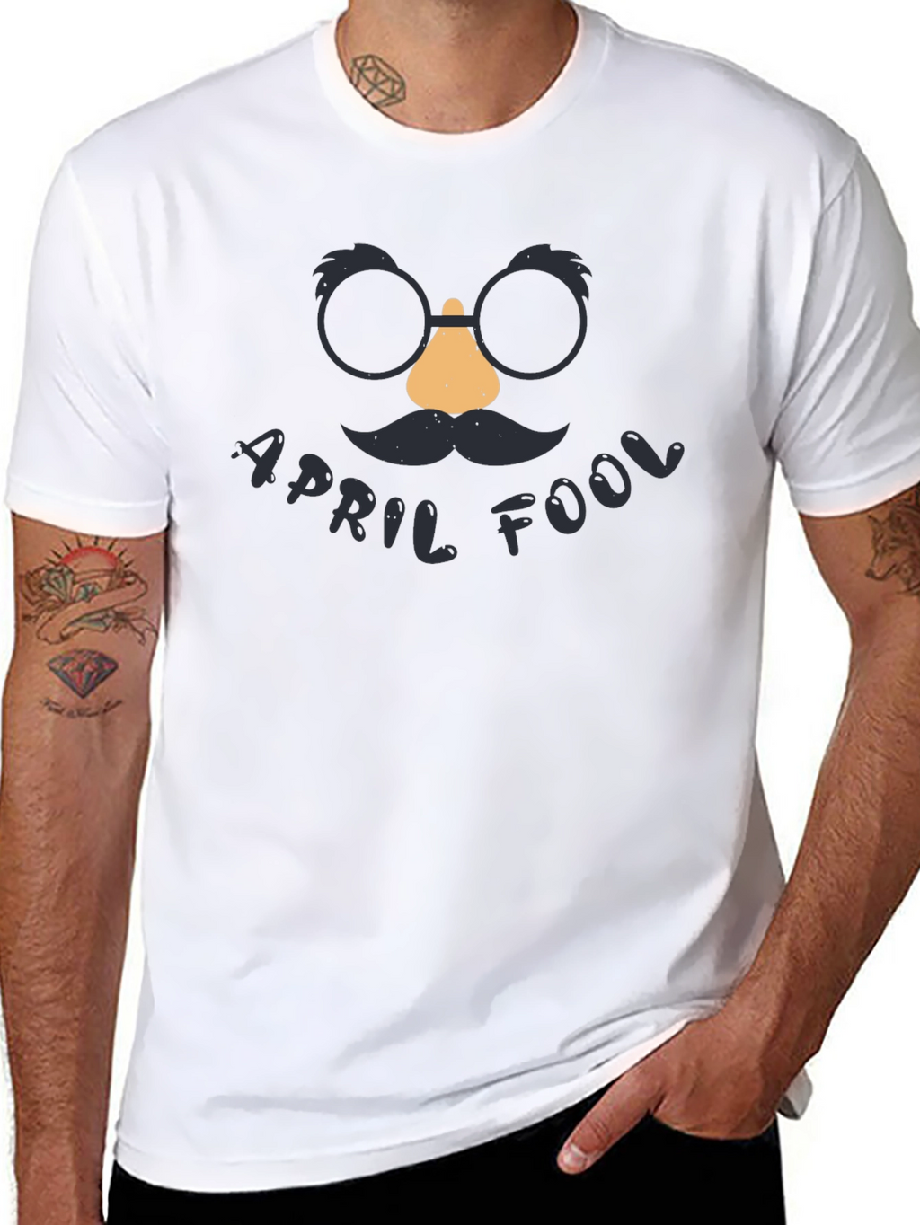 April Fools Day T-Shirt Novelty Disguise Tee