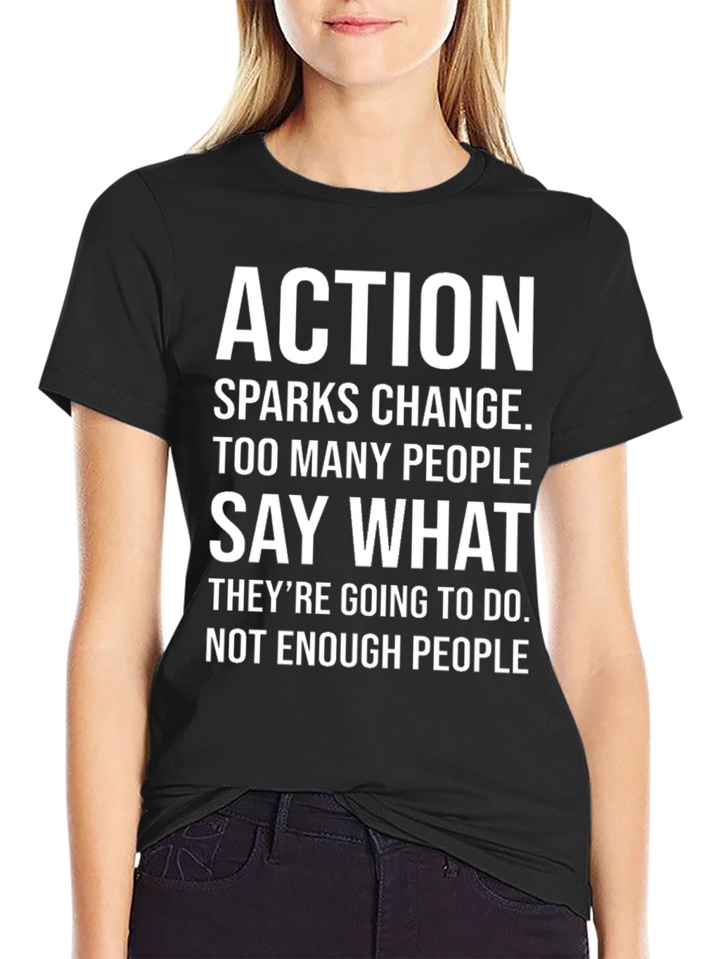 Action Sparks Change Graphic T-Shirt