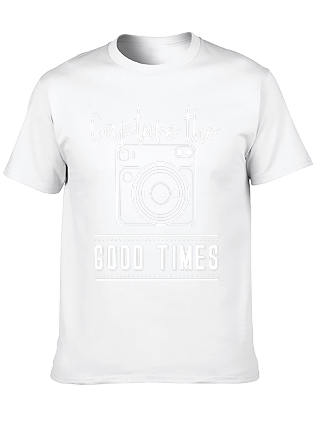 Capture the Good Times Black Graphic Tee