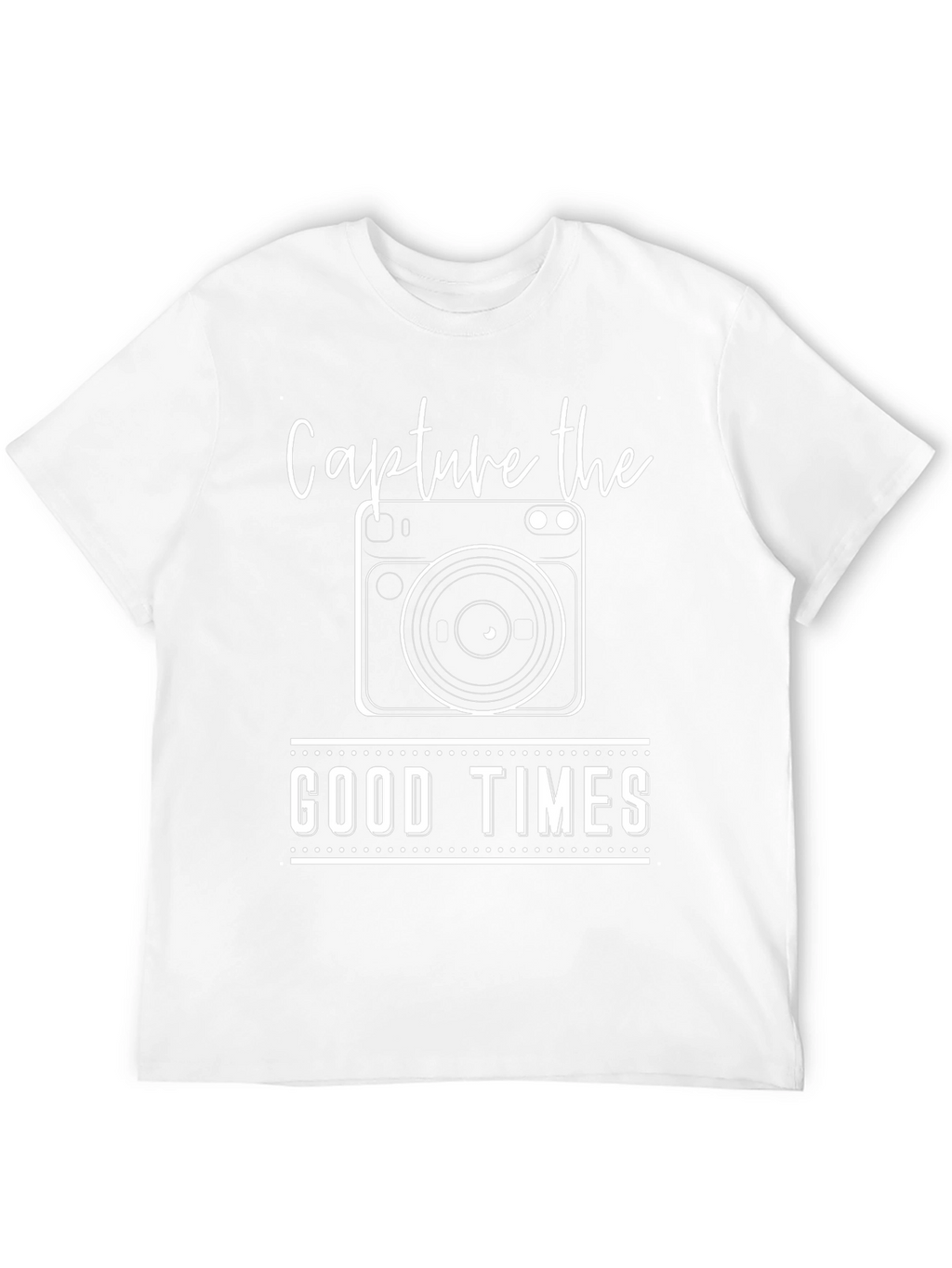Capture the Good Times Black Graphic Tee
