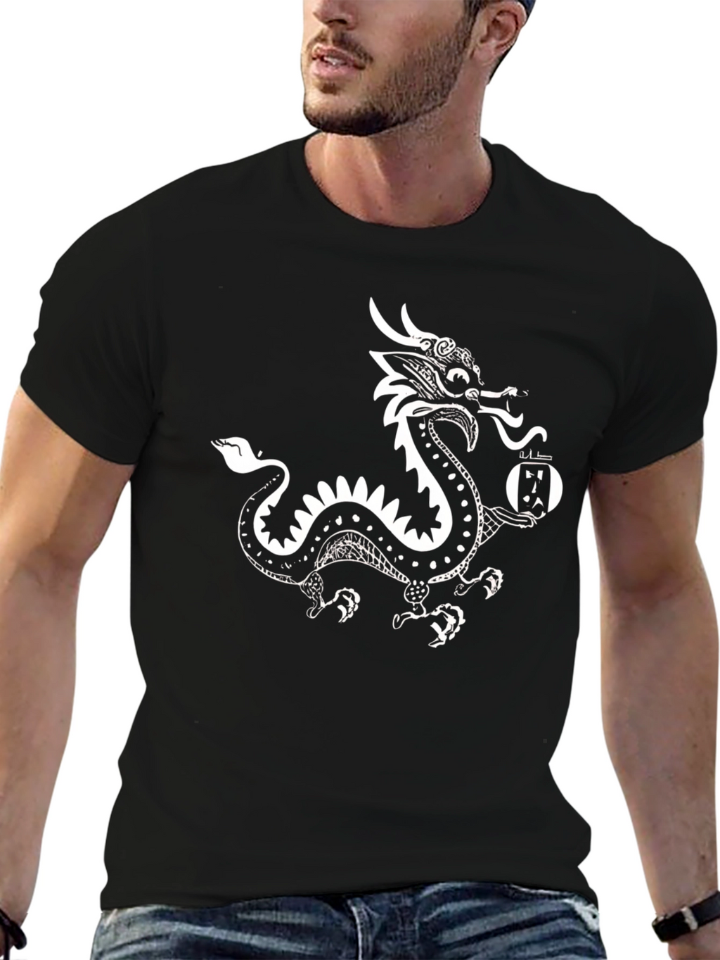 Dragon Graphic Tee - Menswear