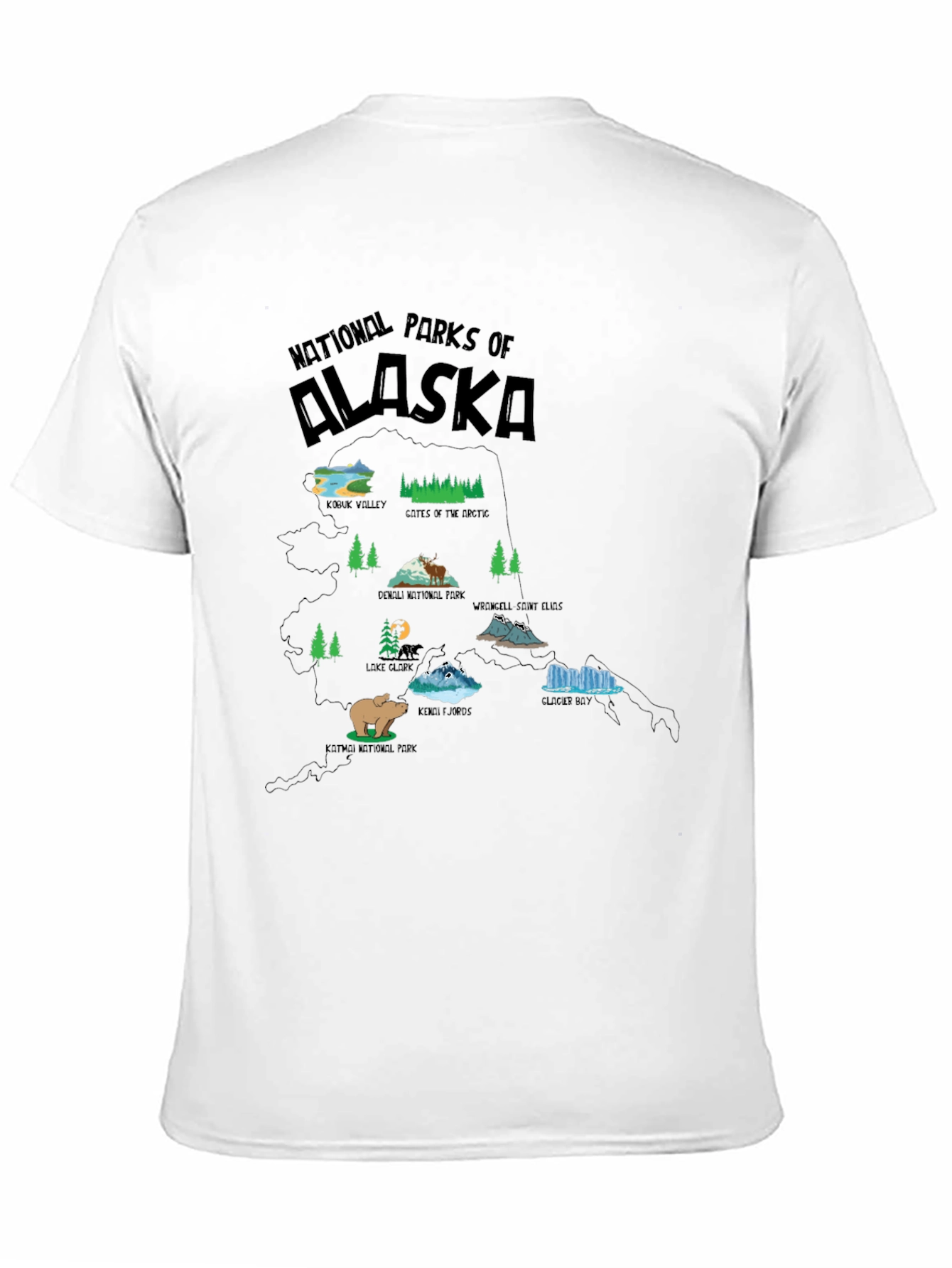 Alaska National Parks T-Shirt