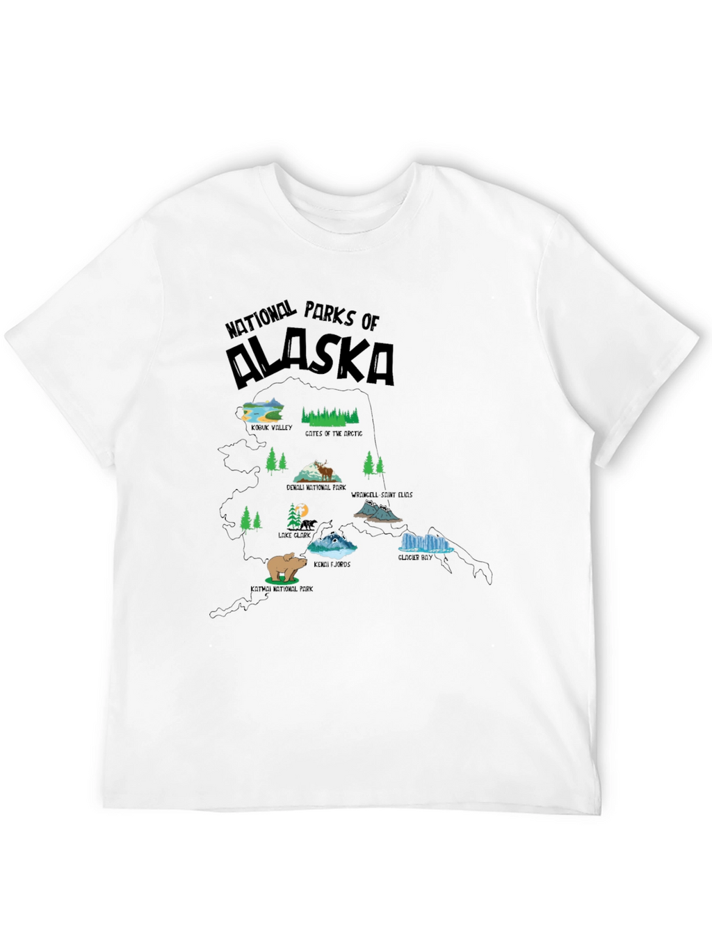 Alaska National Parks T-Shirt